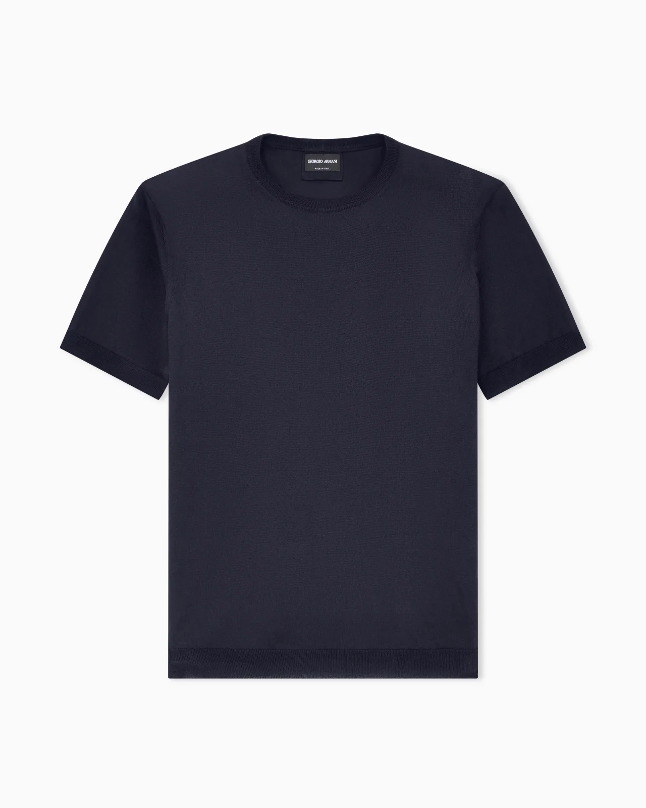 Silk and cotton crew-neck jumper - 1