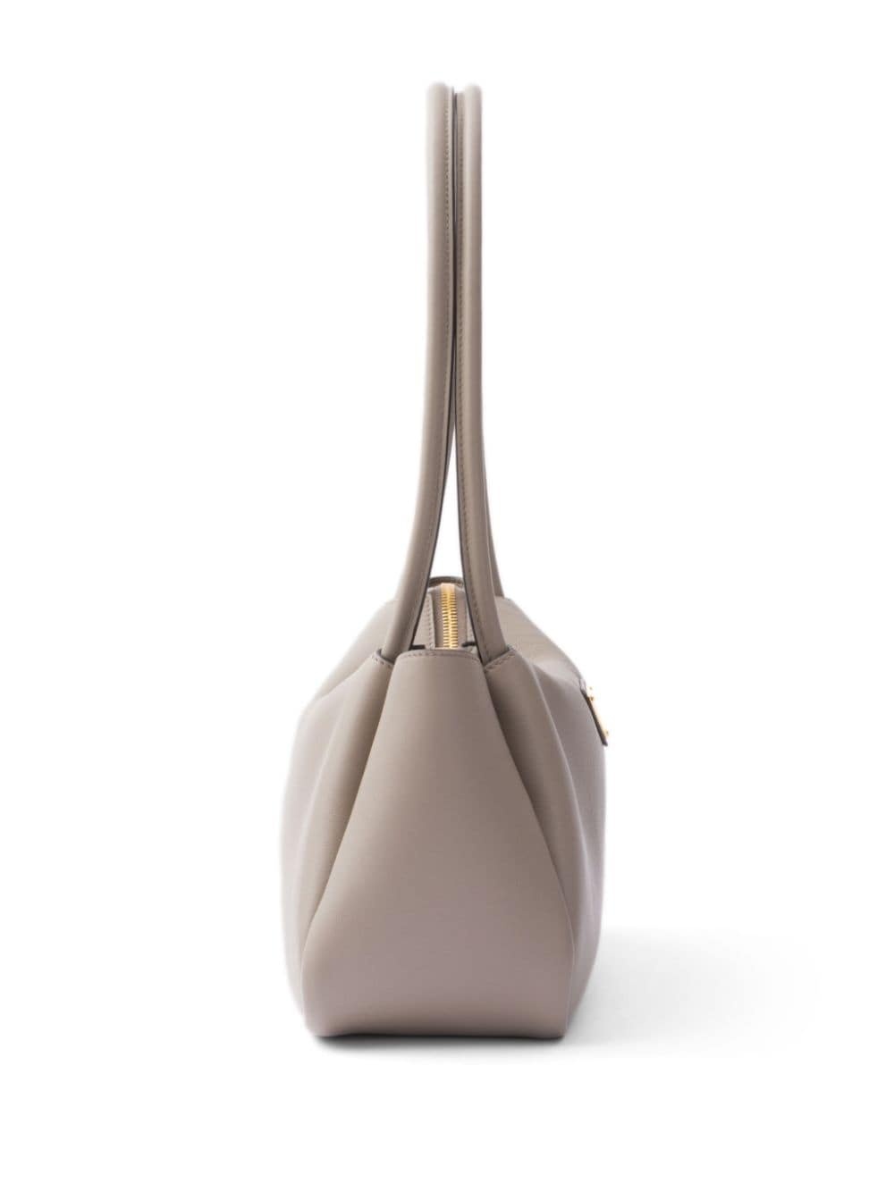 medium leather tote bag - 4