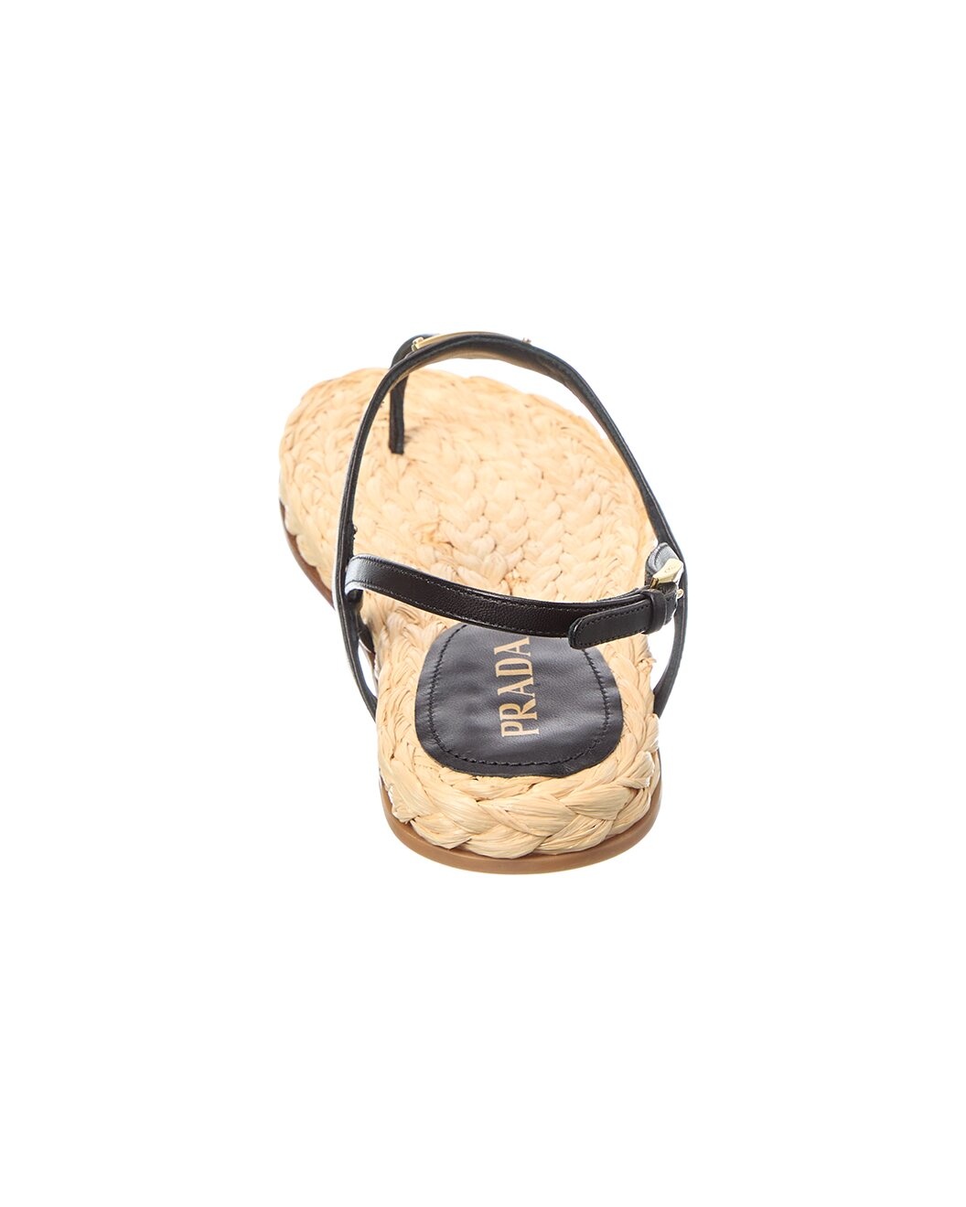 Prada Logo Leather Sandal - 3