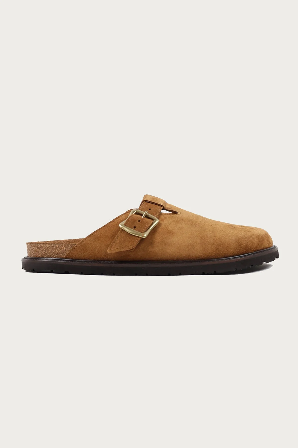 Buggs Seude Clog - Camel - 1