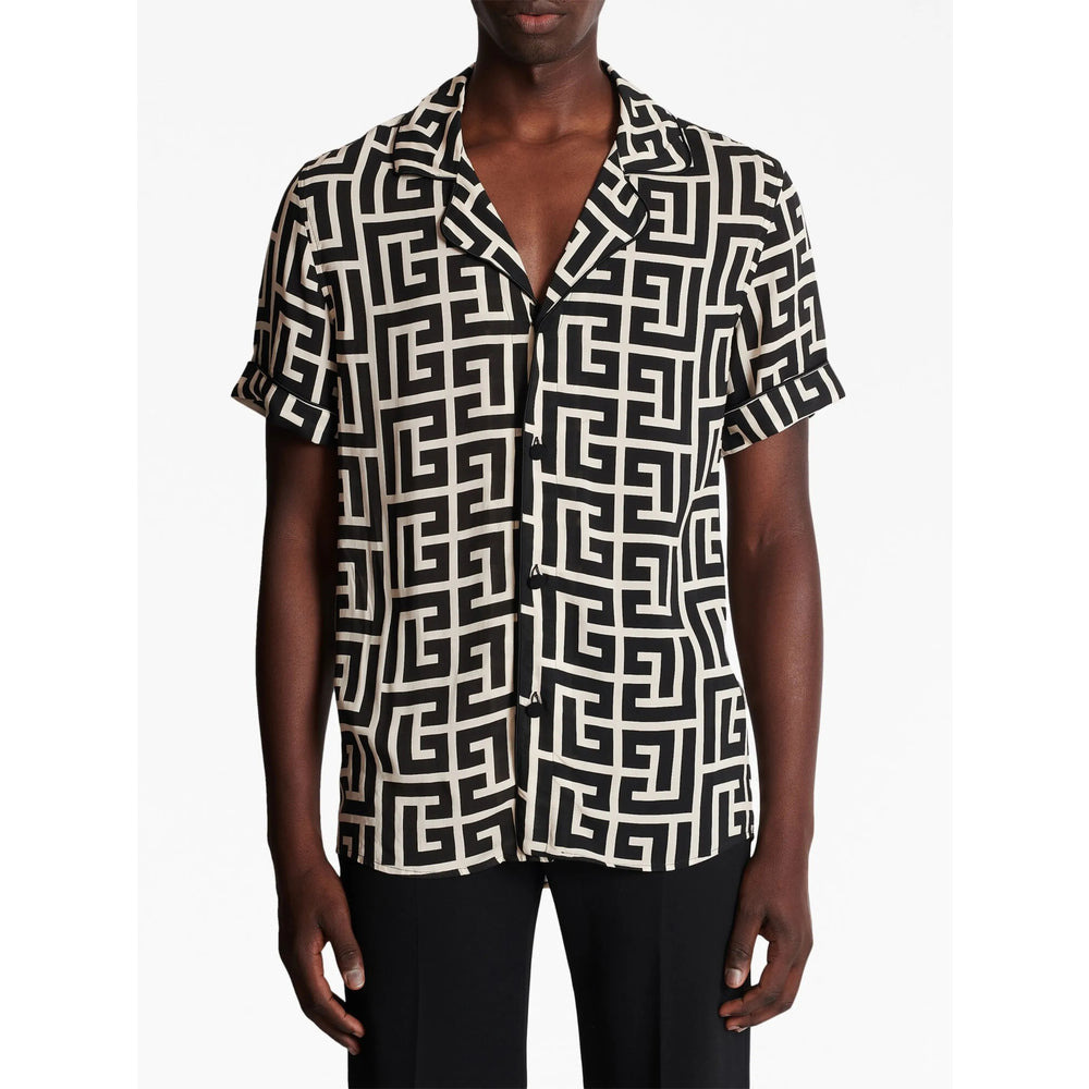 Balmain Black Shirts Men - 3