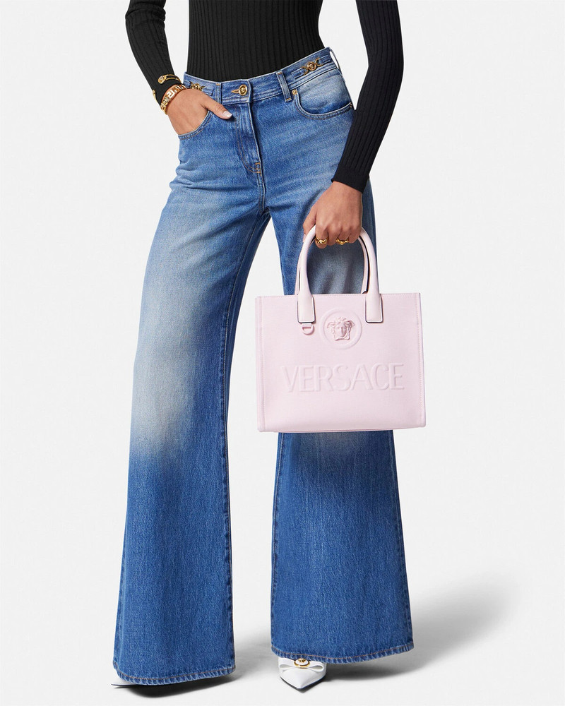 La Medusa Canvas Small Tote Bag 4