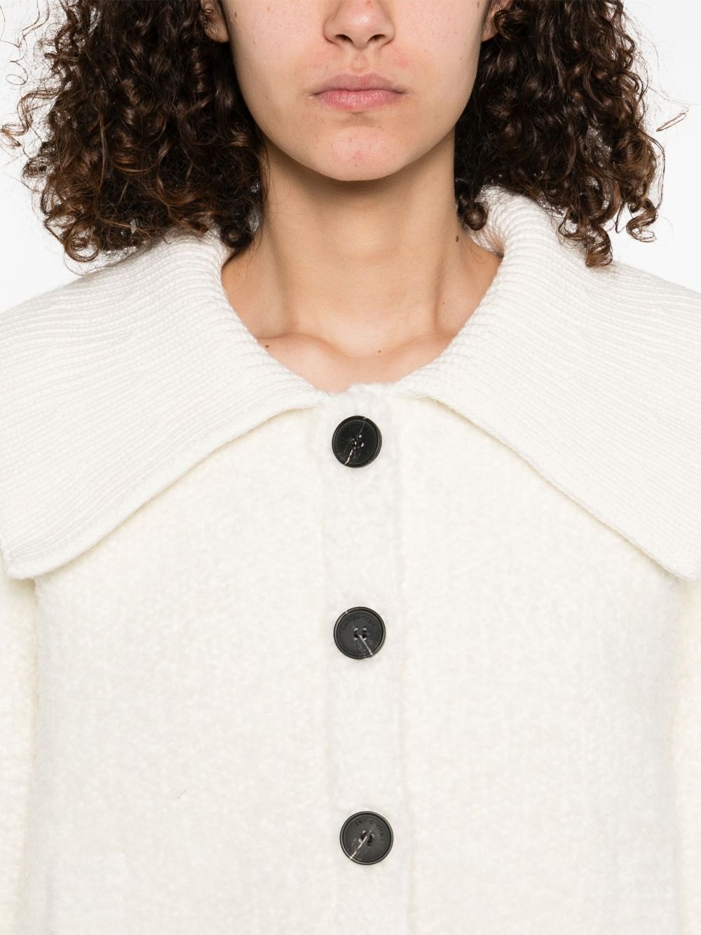 thick-knit cardigan - 5