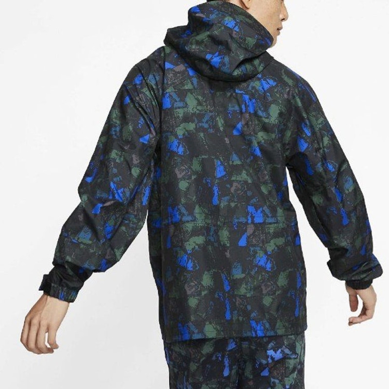 Nike Lab ACG Gore-Tex Allover Print Jacket 'Racer Blue Habanero Red' CI0428-416 4