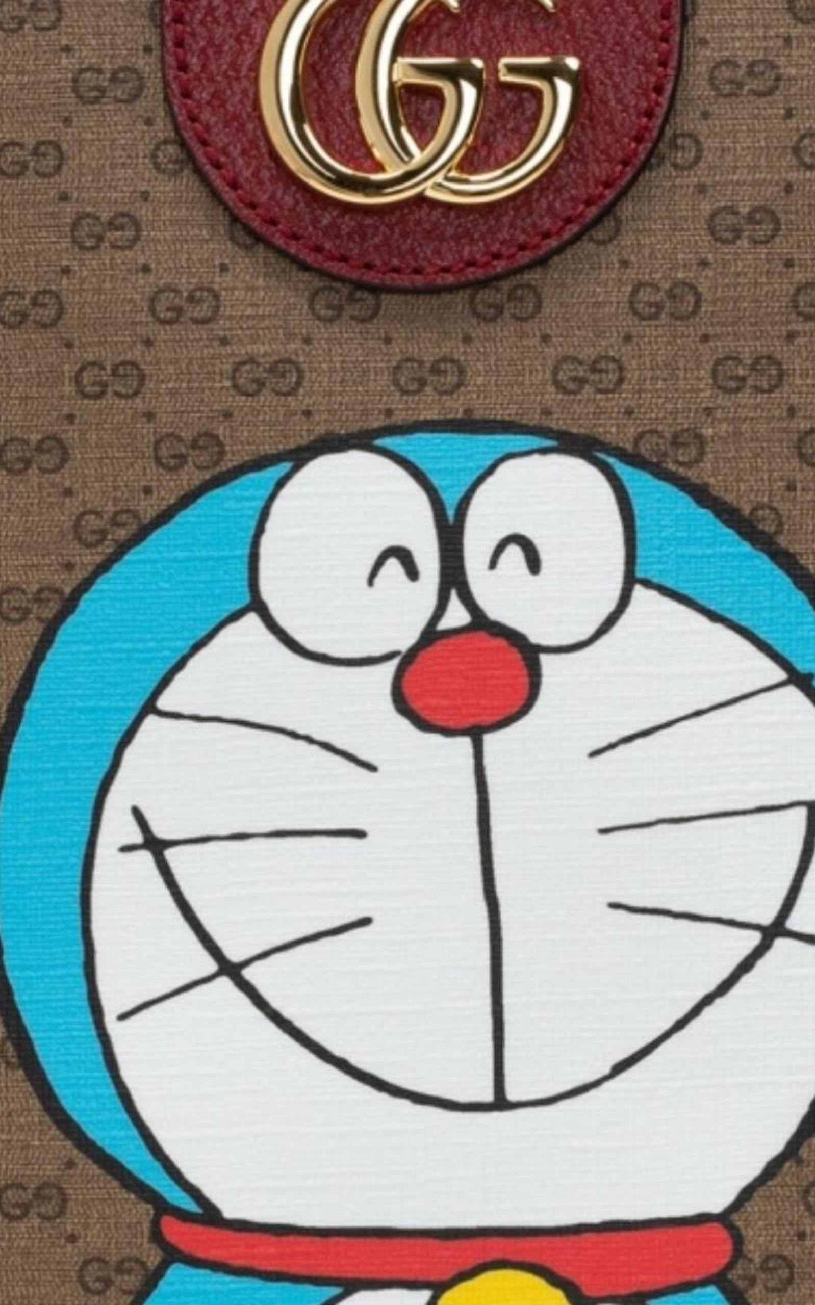 Natural Doraemon X Small Backpack - 6