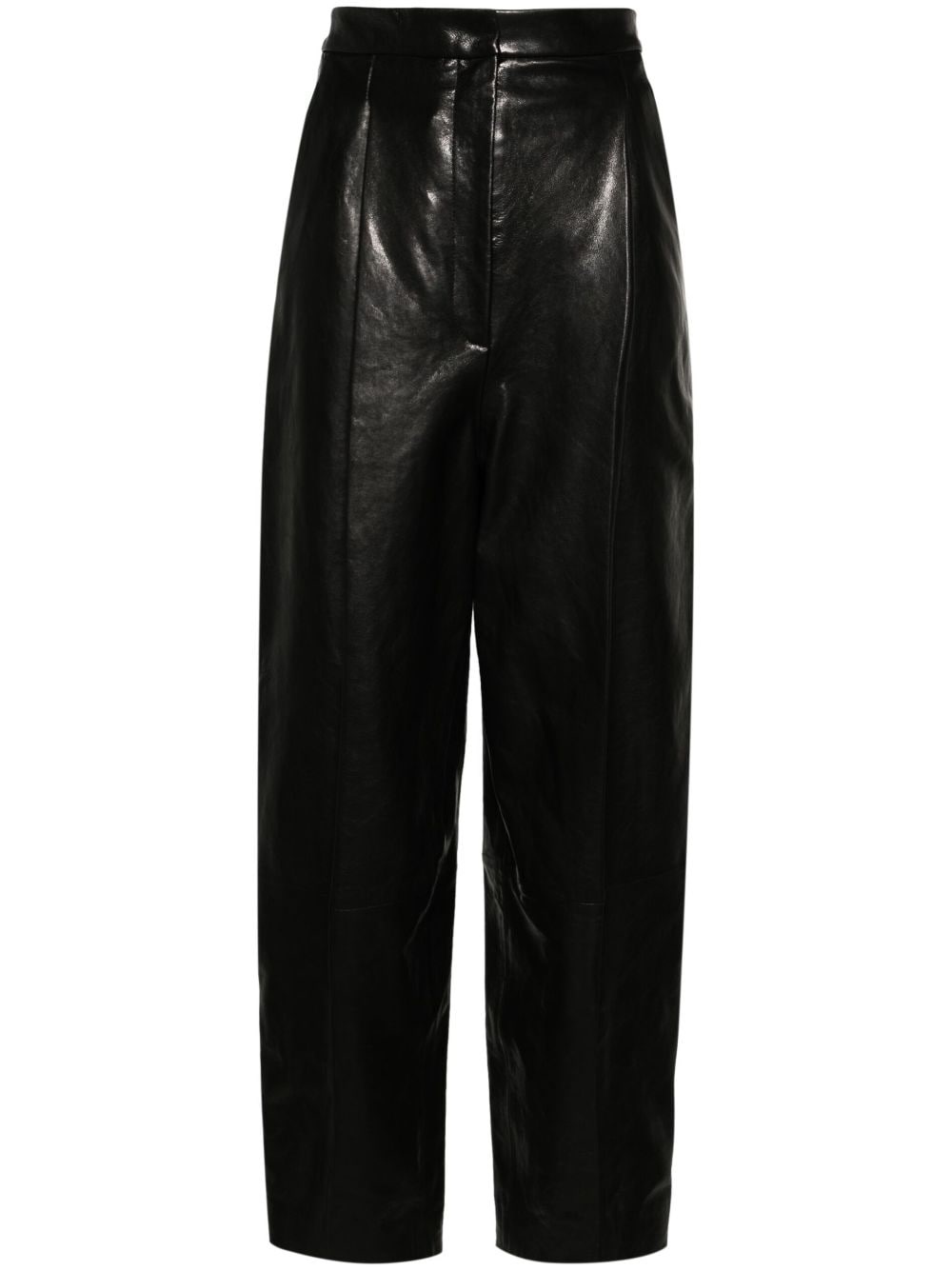 Ashford leather tailored trousers - 1