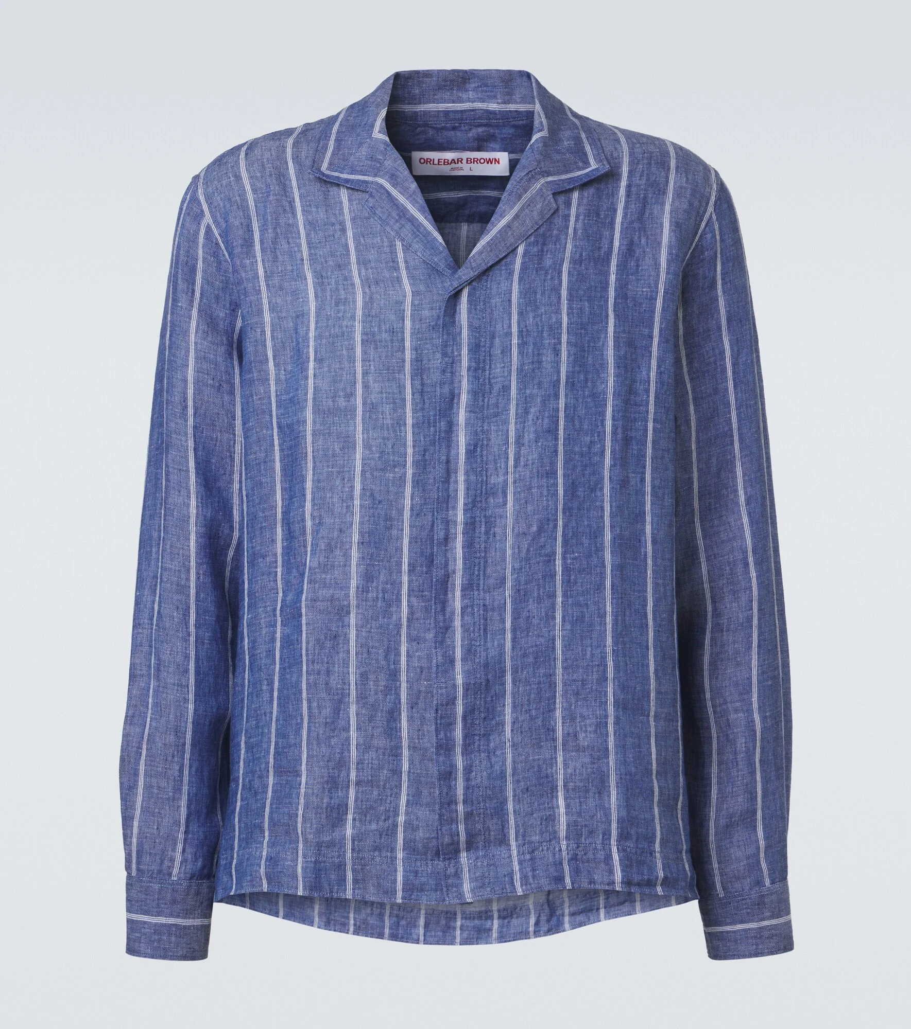 Sylvan striped linen shirt - 1