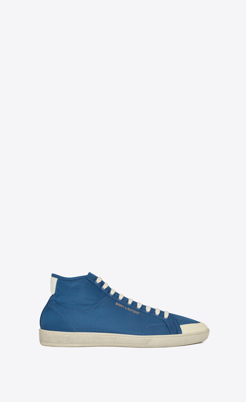 court classic sl/39 mid-top sneakers in nylon and leather 1