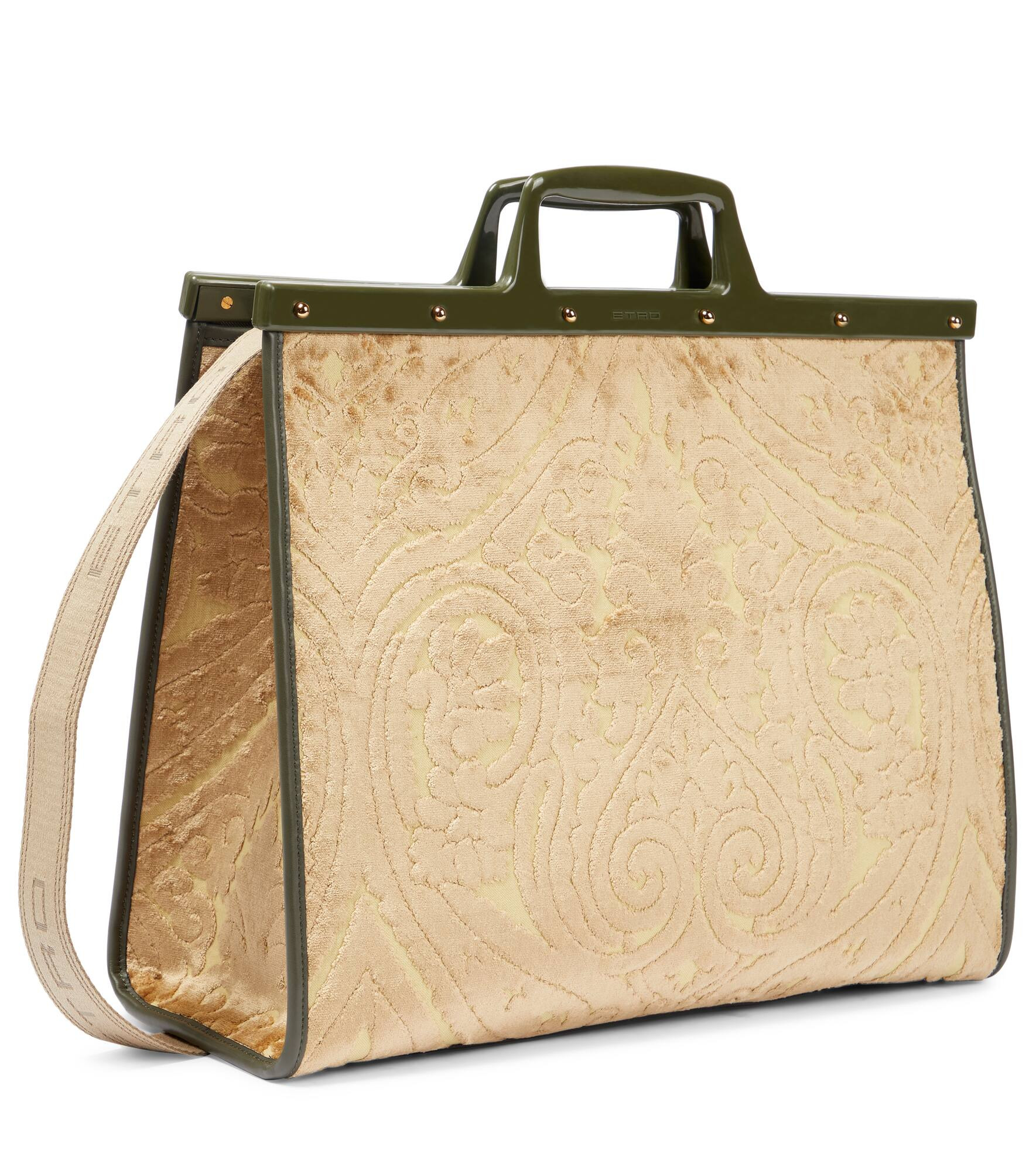 Love Trotter Large jacquard tote bag - 3