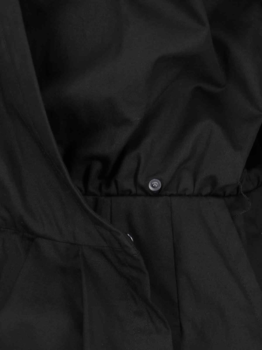 ワンピース Saint Laurent DRESS (792010Y7I17 1000) SAINT LAURENT Saint Laurent Dress | baltini | REVERSIBLE