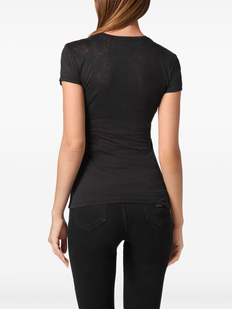 PHILIPP PLEIN logo-embellished T-shirt outlook