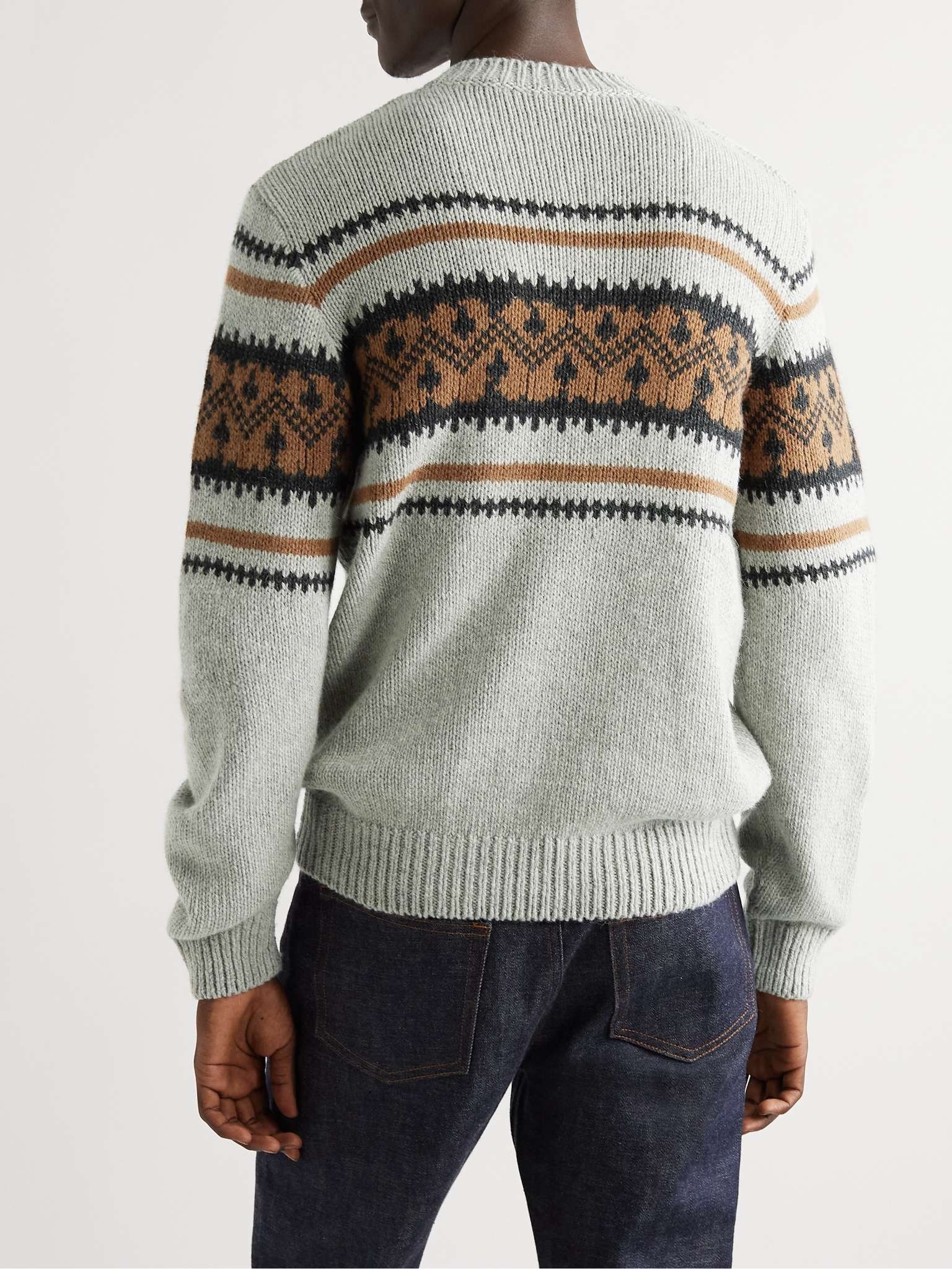 Franz Intarsia-Knit Alpaca-Blend Sweater - 4