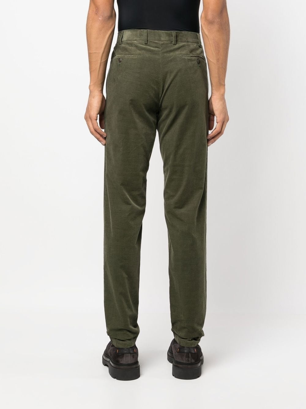 mid-rise slim-fit chinos - 4