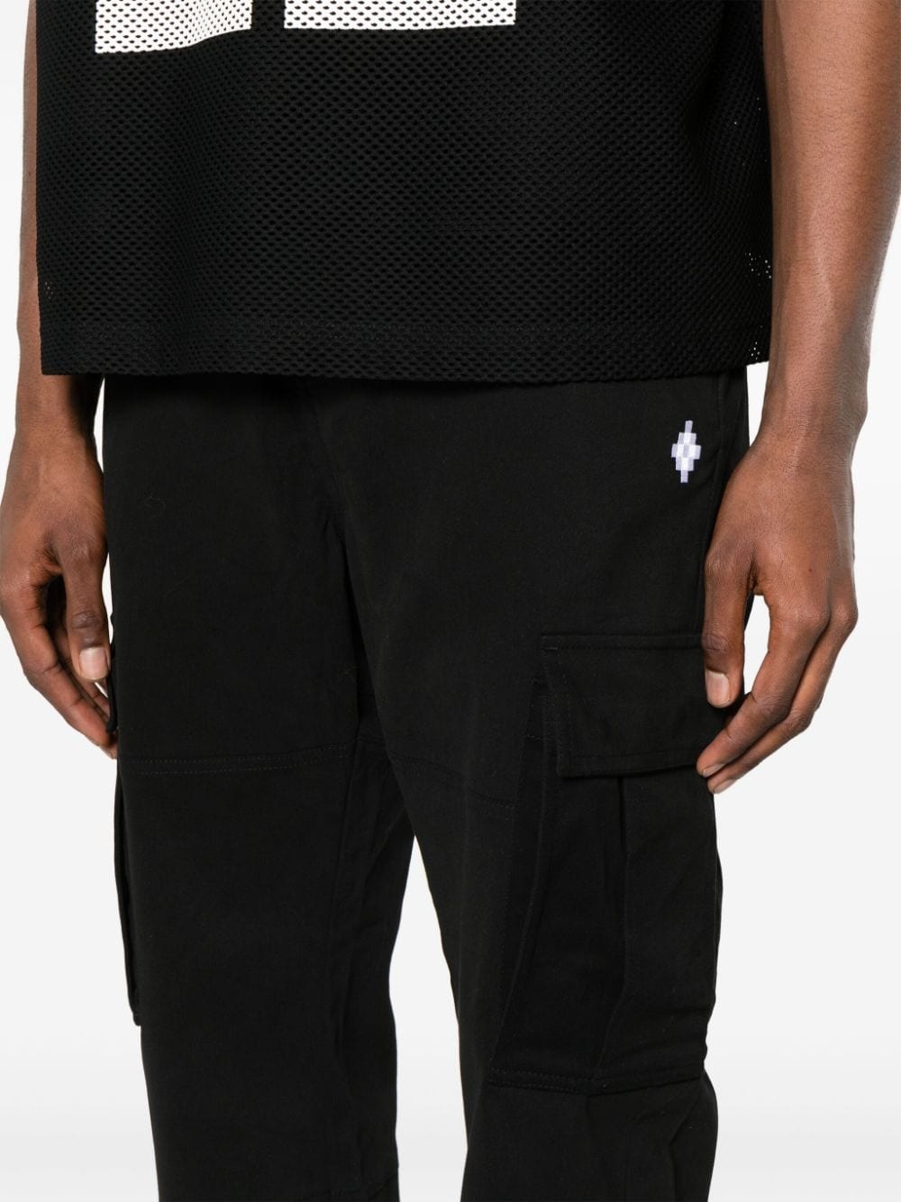 Cross tapered cargo trousers - 5