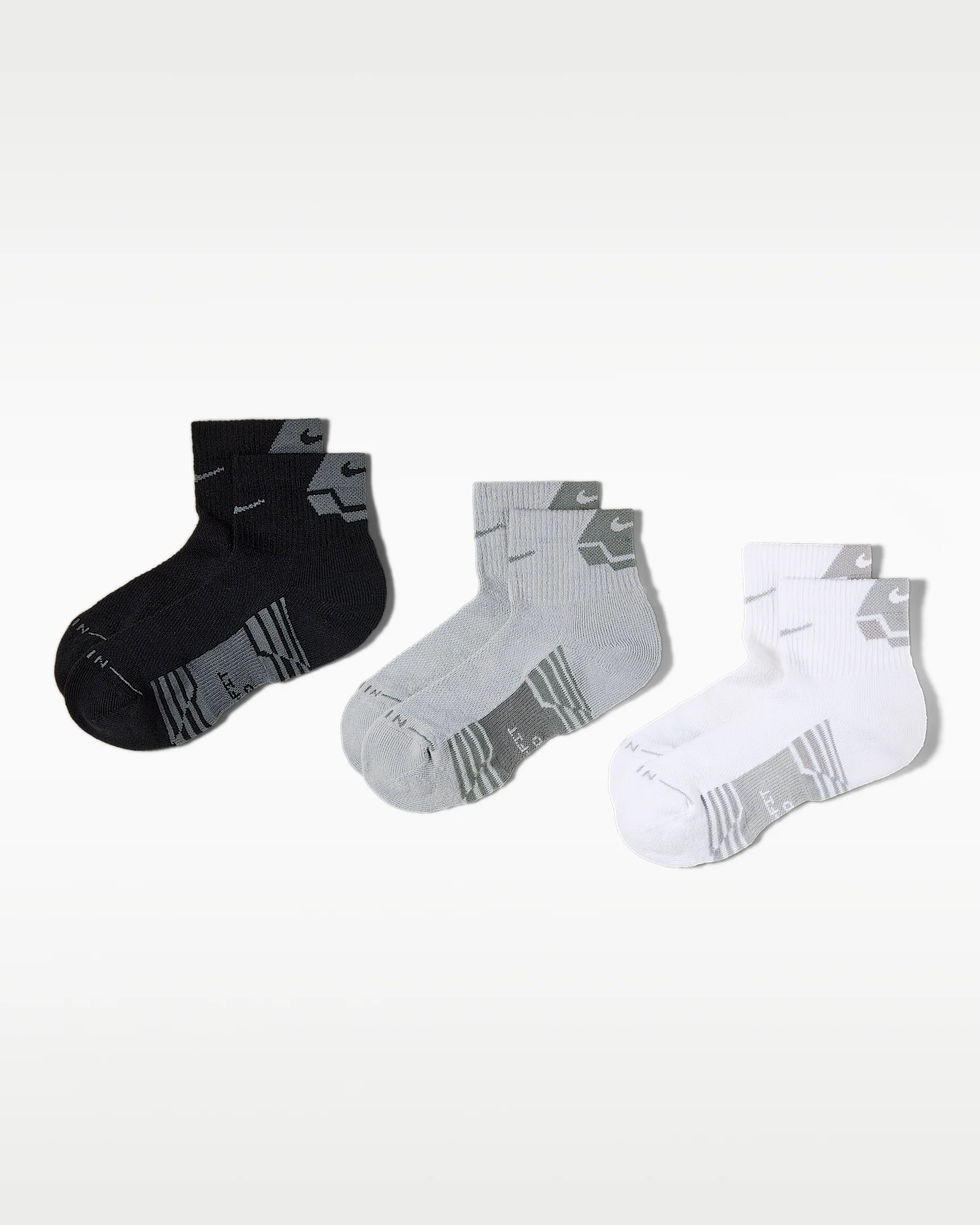 Nike Everyday Elevated Sport Ankle Socks (3 Pairs) - 1
