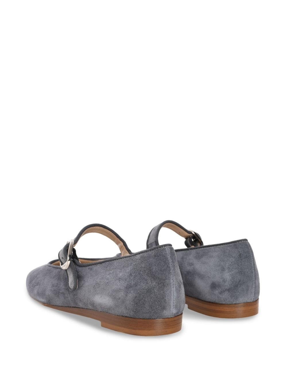 suede Mary Jane ballerina shoes - 3