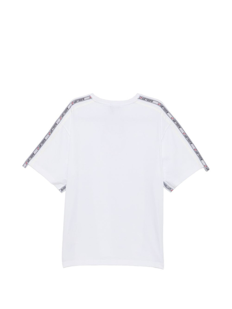We11done logo-embossed T-shirt outlook