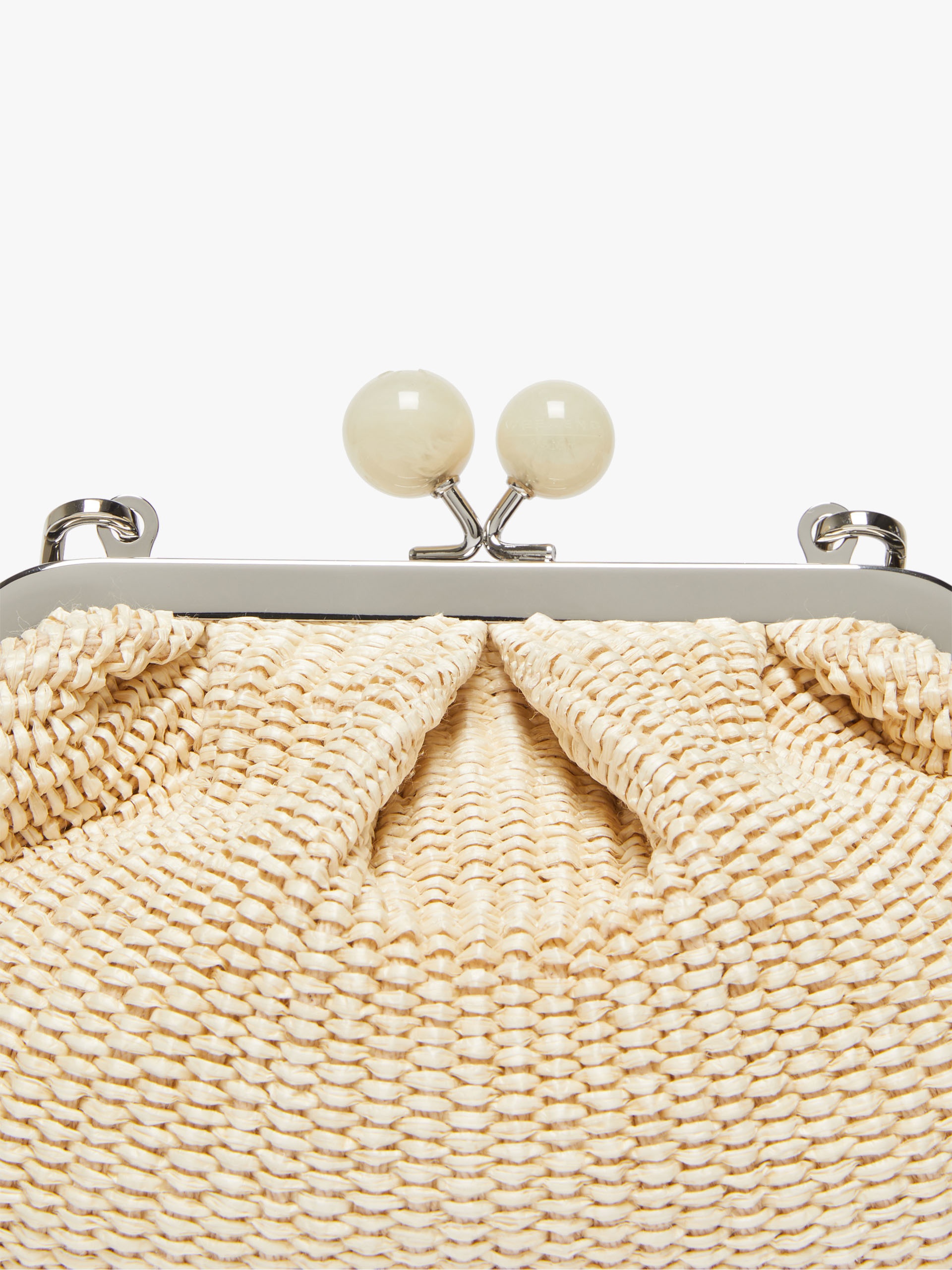 PALMAS Small raffia-look Pasticcino Bag - 5