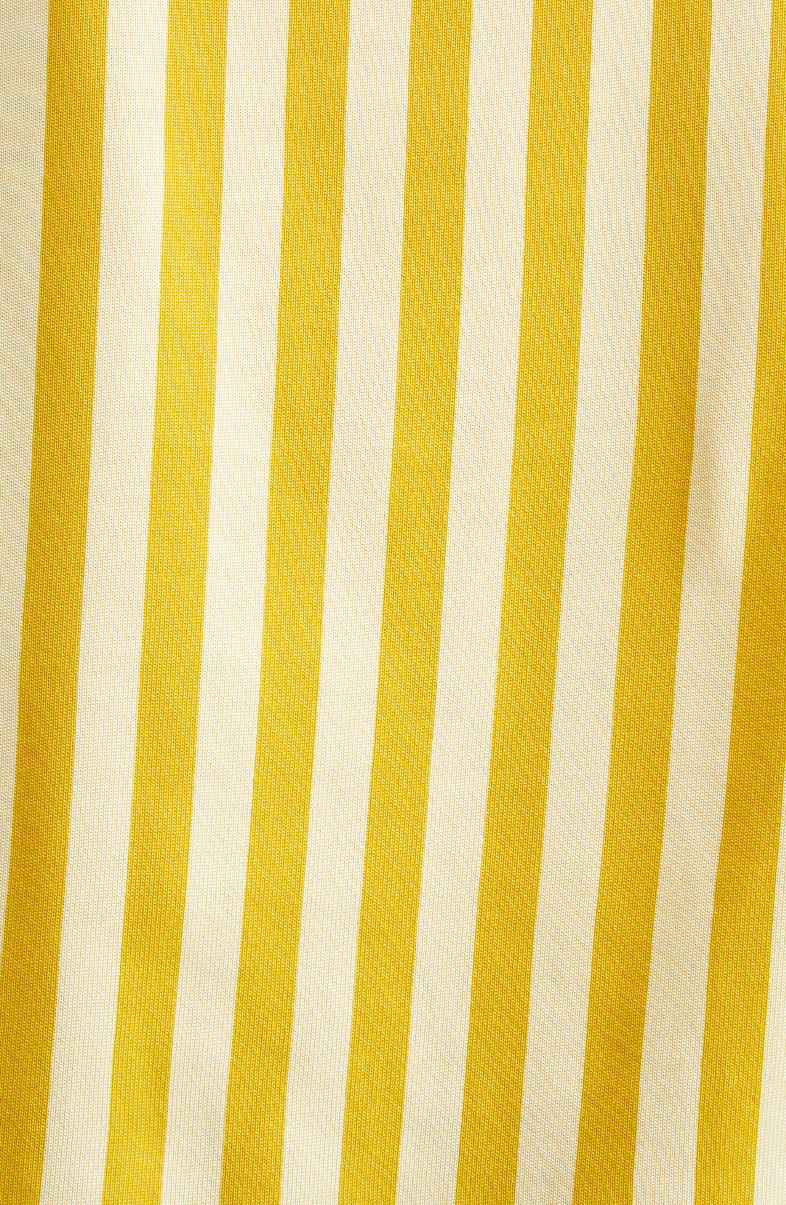 Bode Medalist Embroidered Stripe T-Shirt in Yellow Multi at Nordstrom - 7