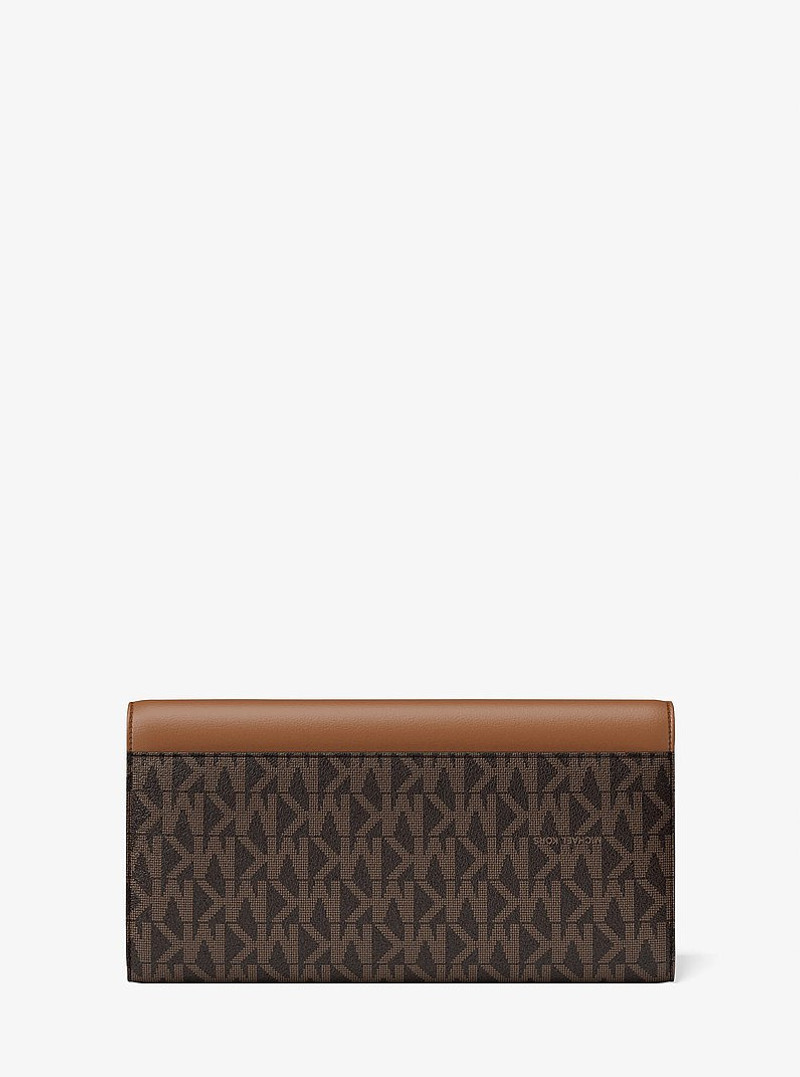 Hamilton Large Signature Logo Continental Wallet 3