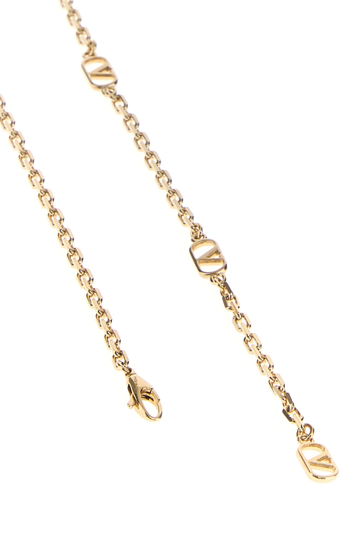 Gold metal Coeur Royal necklace - 3