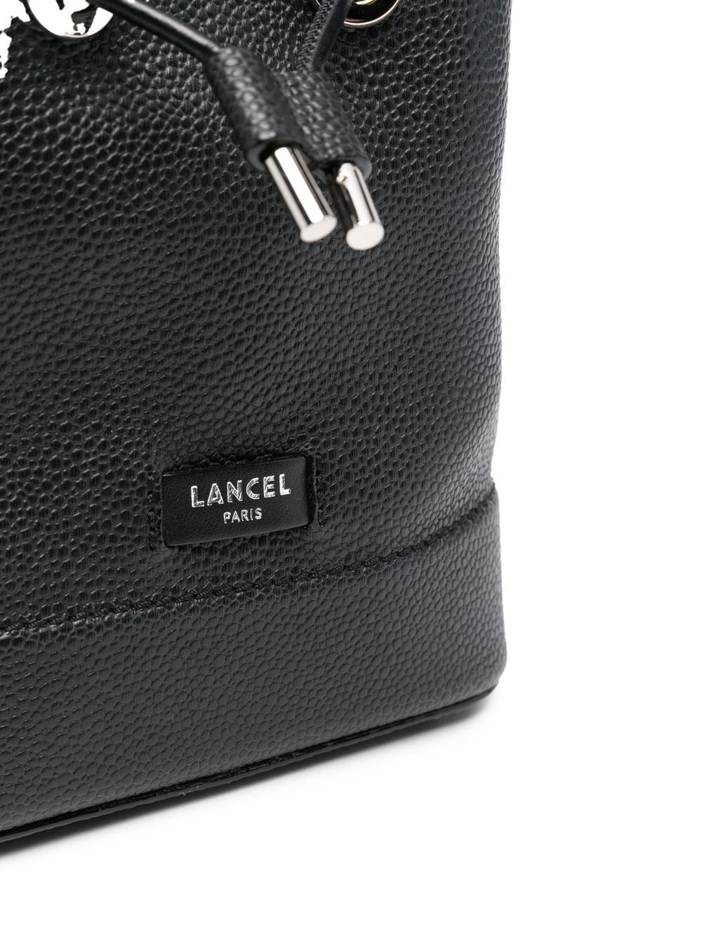 mini leather bucket bag - 4