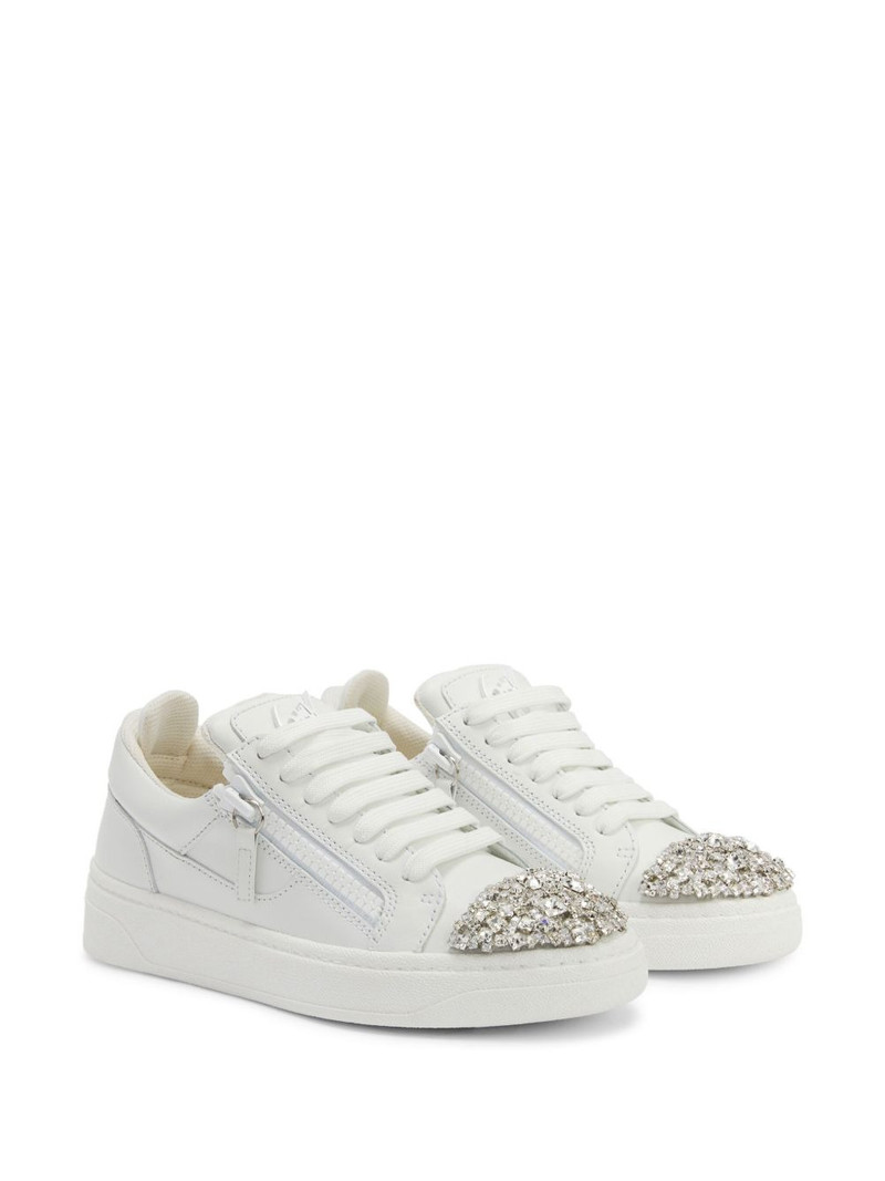 Giuseppe Zanotti Gz94 crystal-embellished sneakers outlook