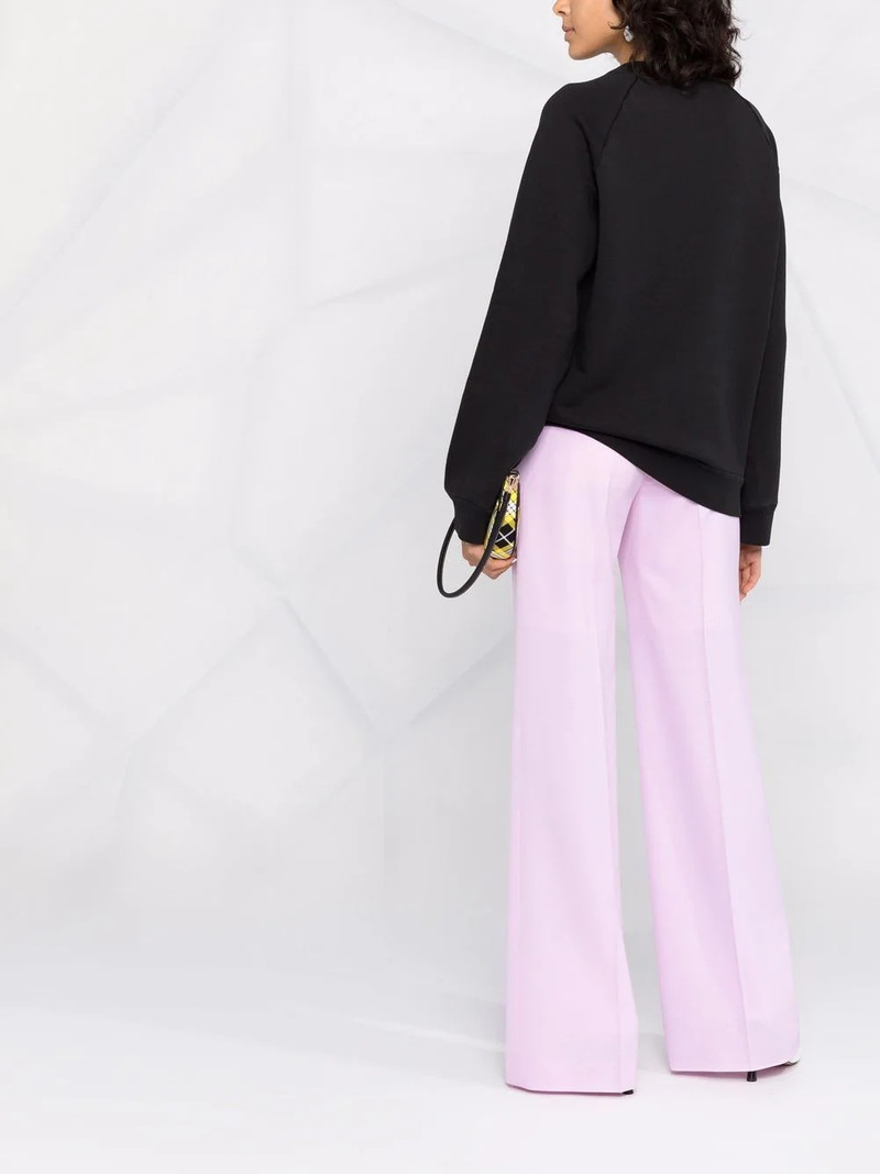 logo-print cotton sweatshirt 6