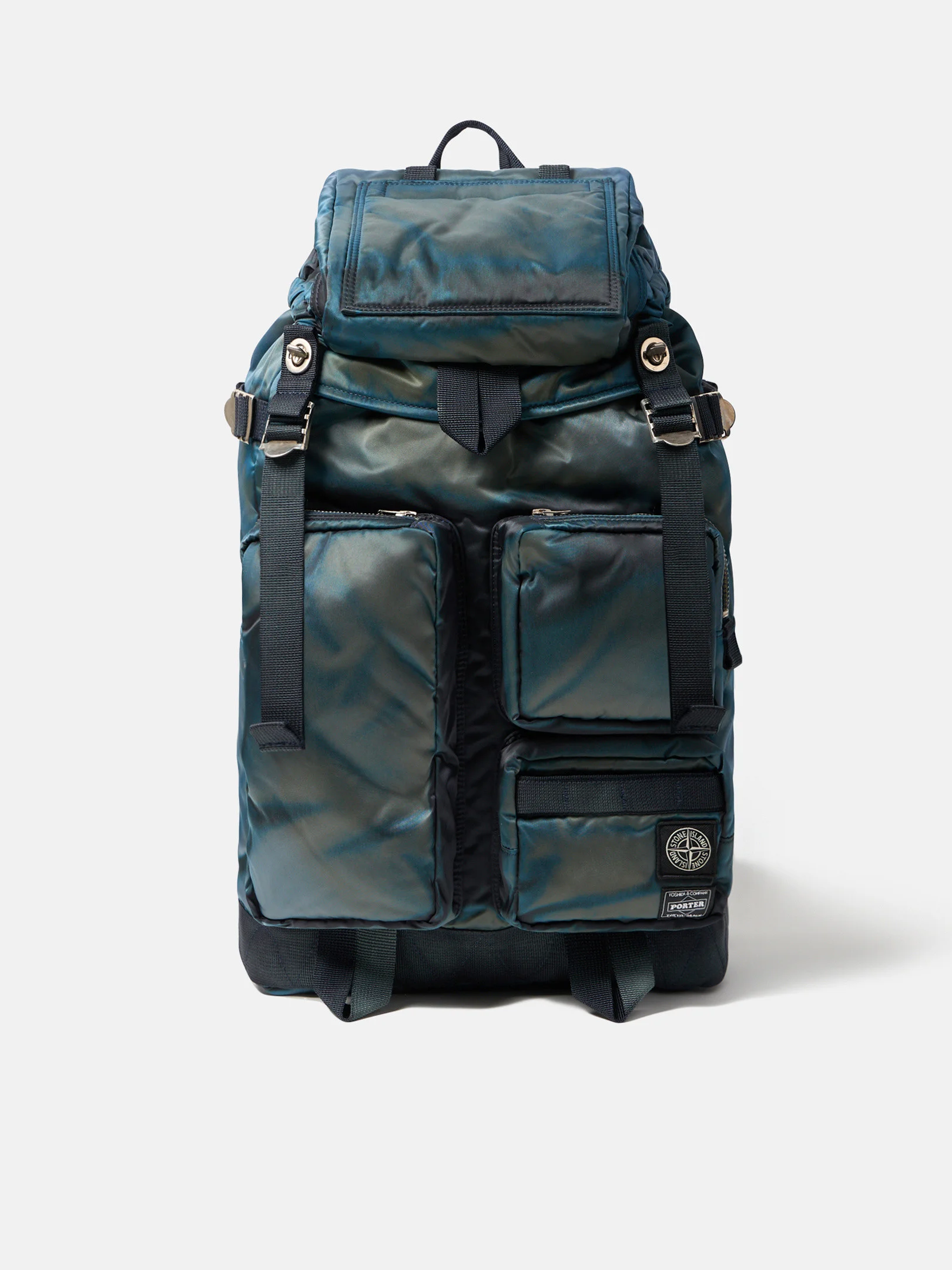 Stone Island 9200002 HAND CORROSION ON NYLON TWILL