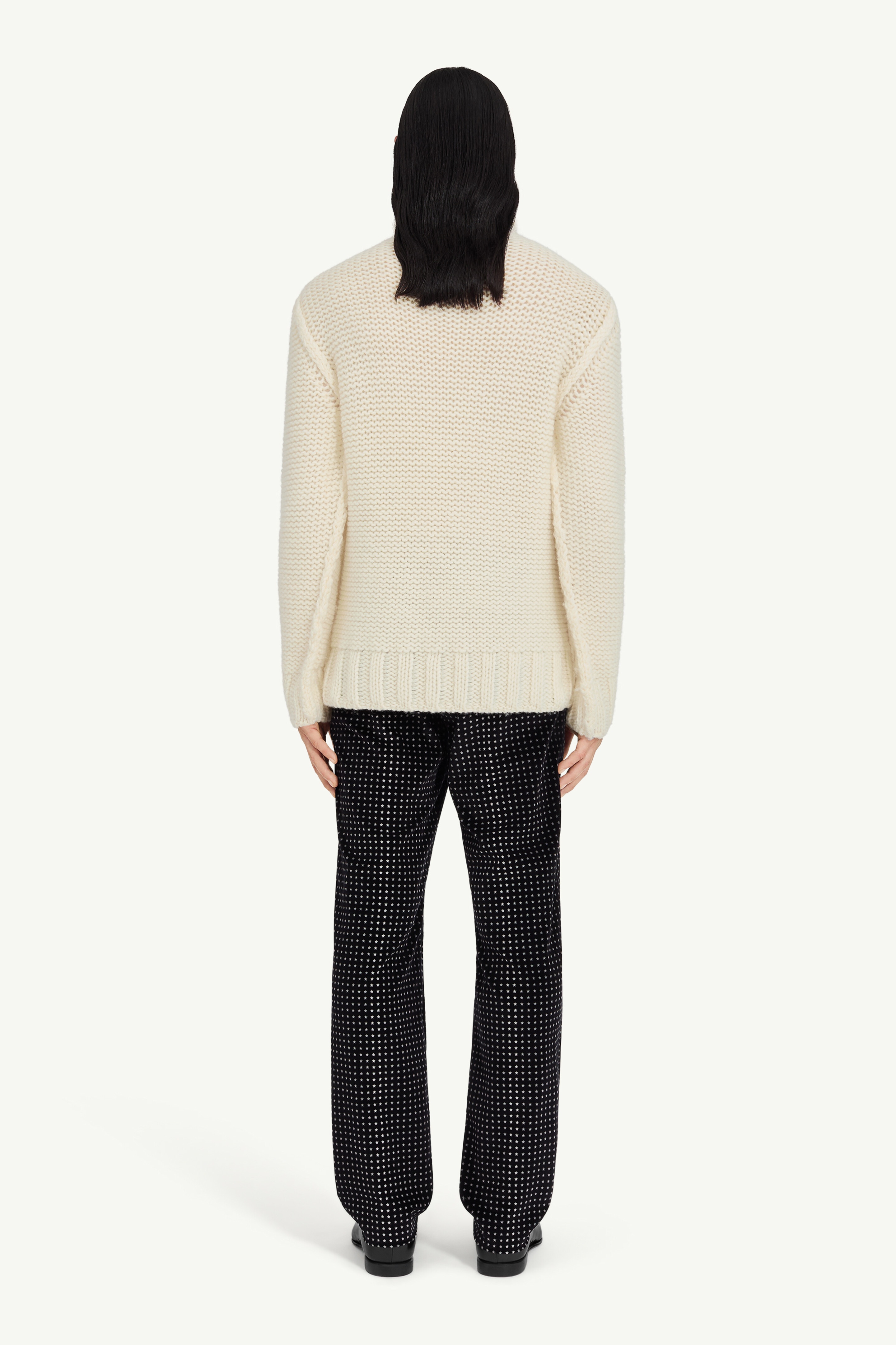 Chunky wool turtleneck jumper - 4