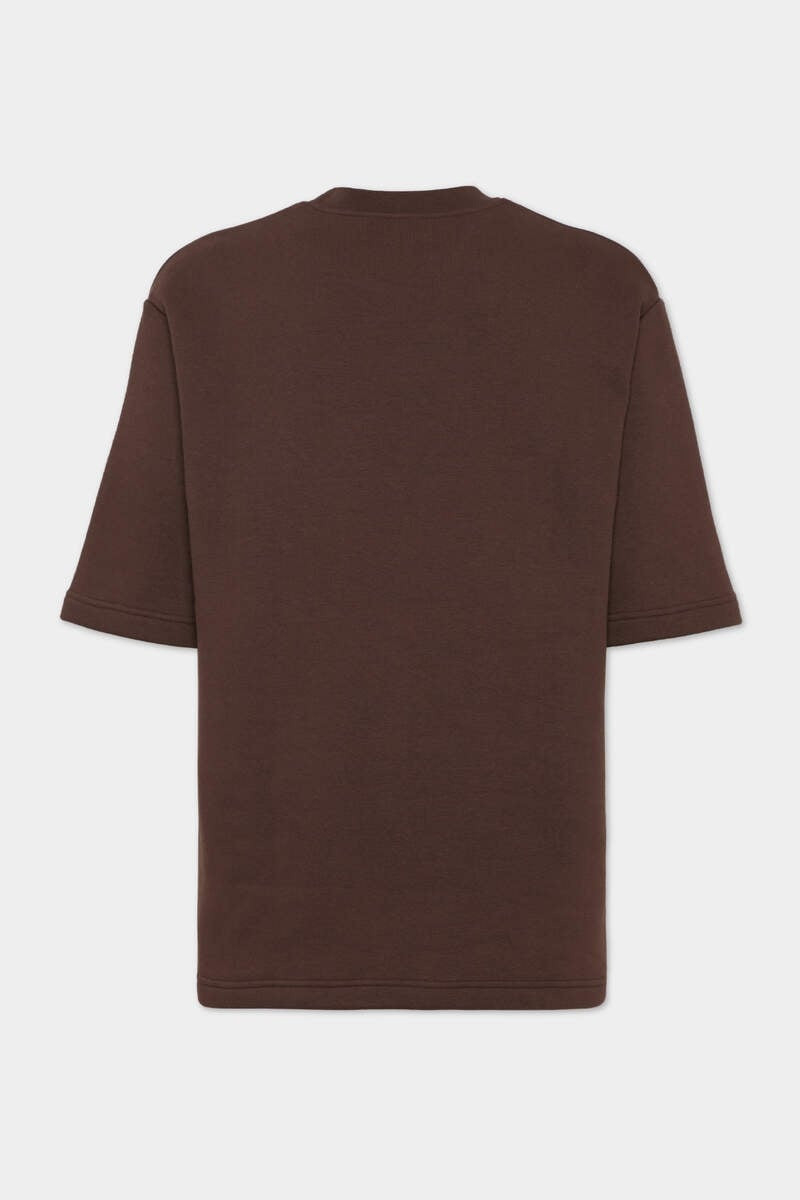 DSQUARED2 ICON NEW GENERATION LOOSE FIT SHORT-SLEEVE SWEATSHIRT outlook