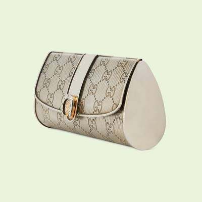 GUCCI GG clutch with crystals outlook