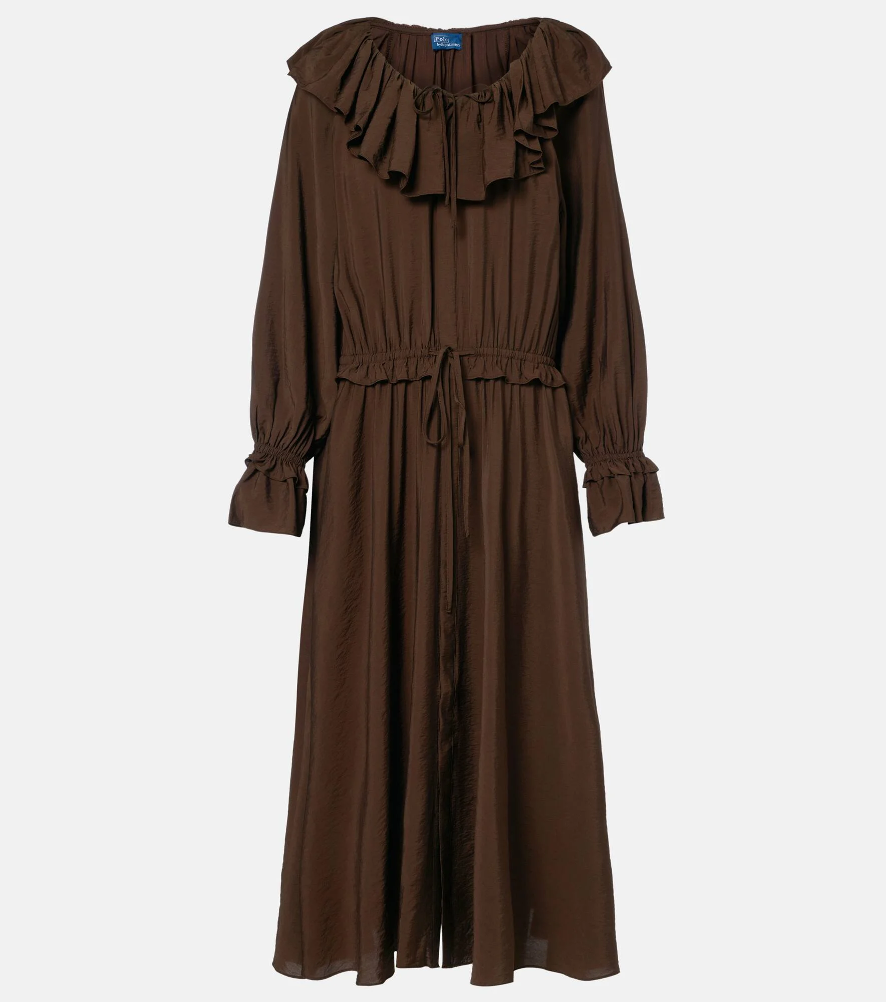 Ruffled midi dress - 1