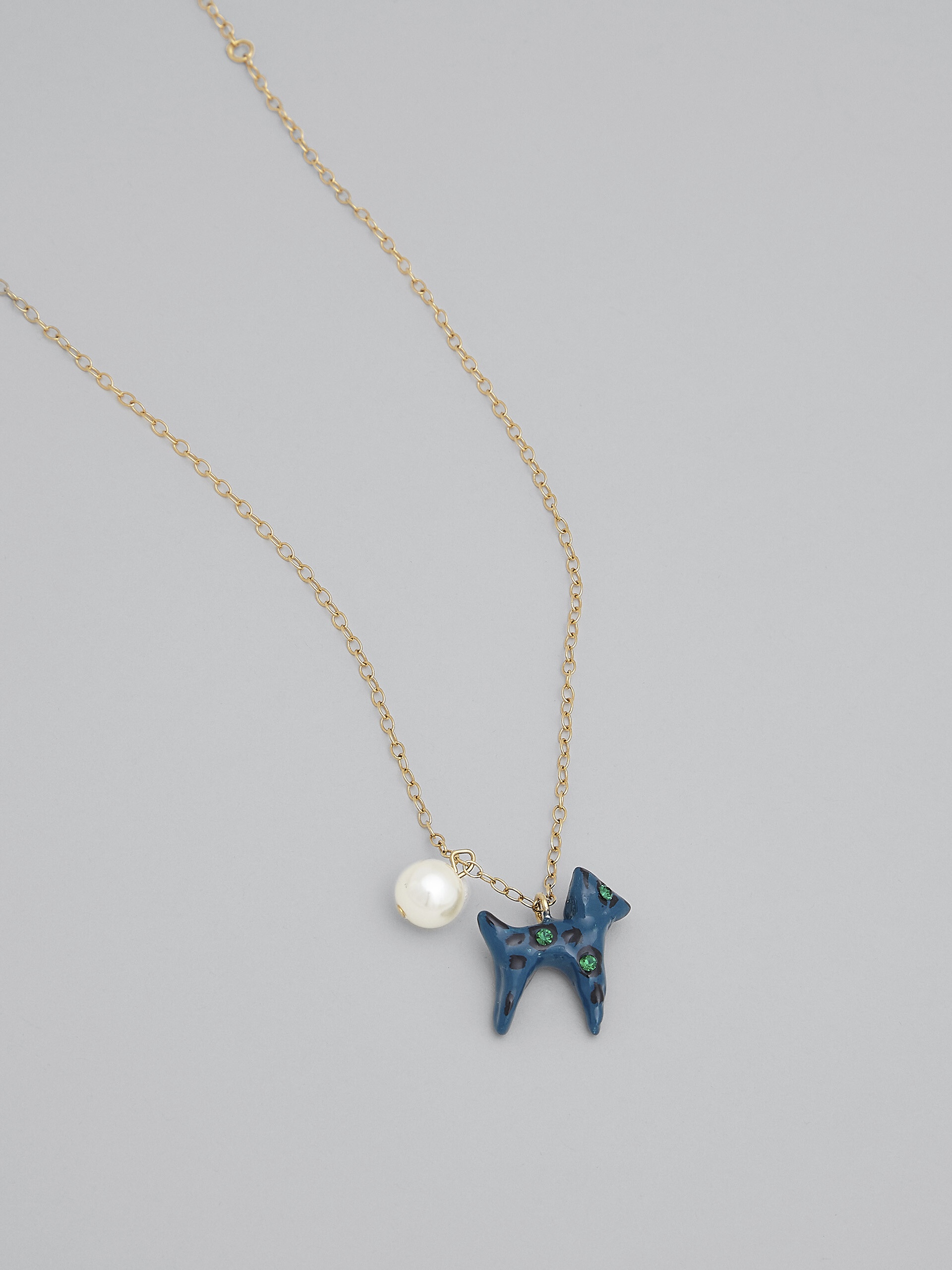 PLAYFUL BLUE NECKLACE - 3