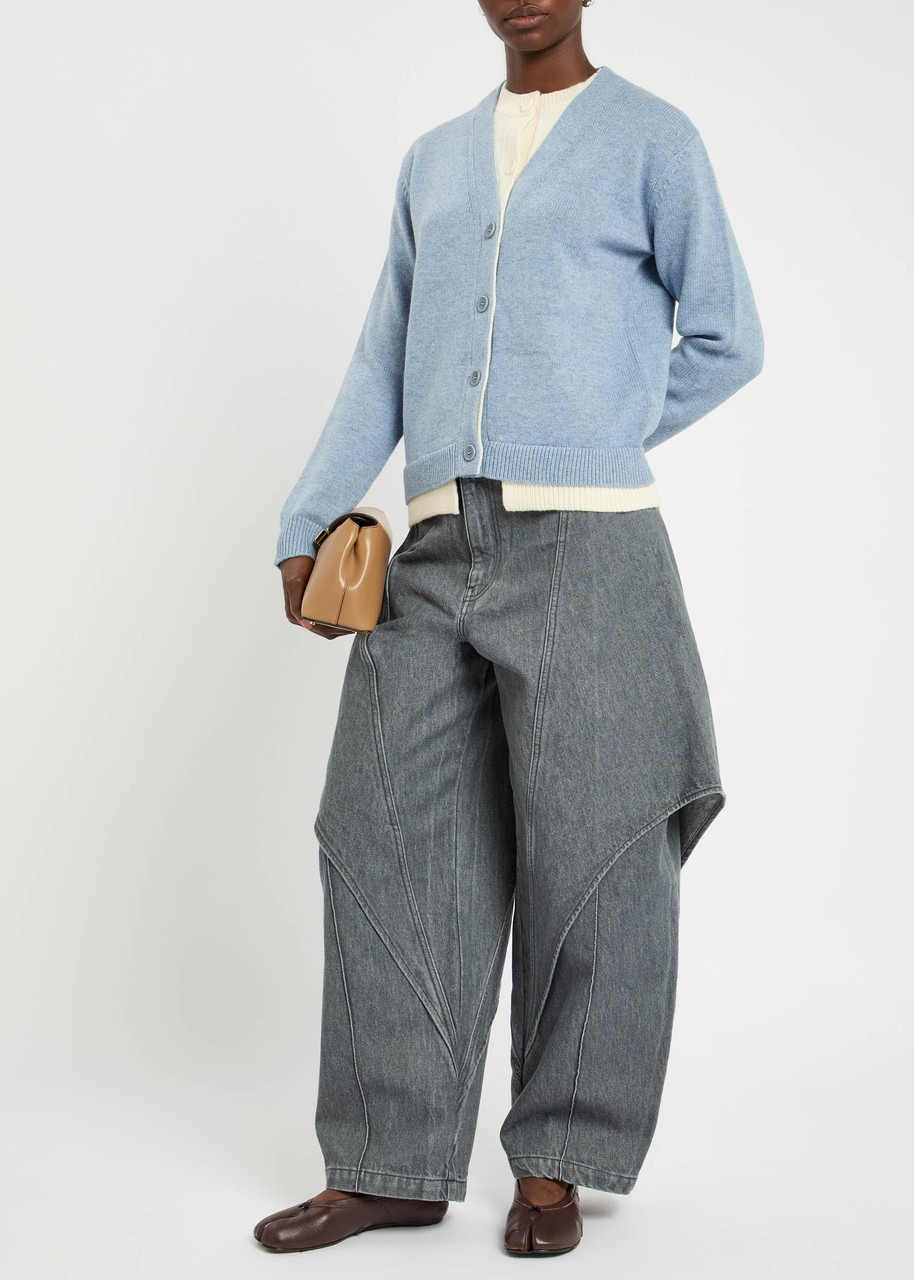 JW Anderson Panelled Barrel-leg Jeans - 4