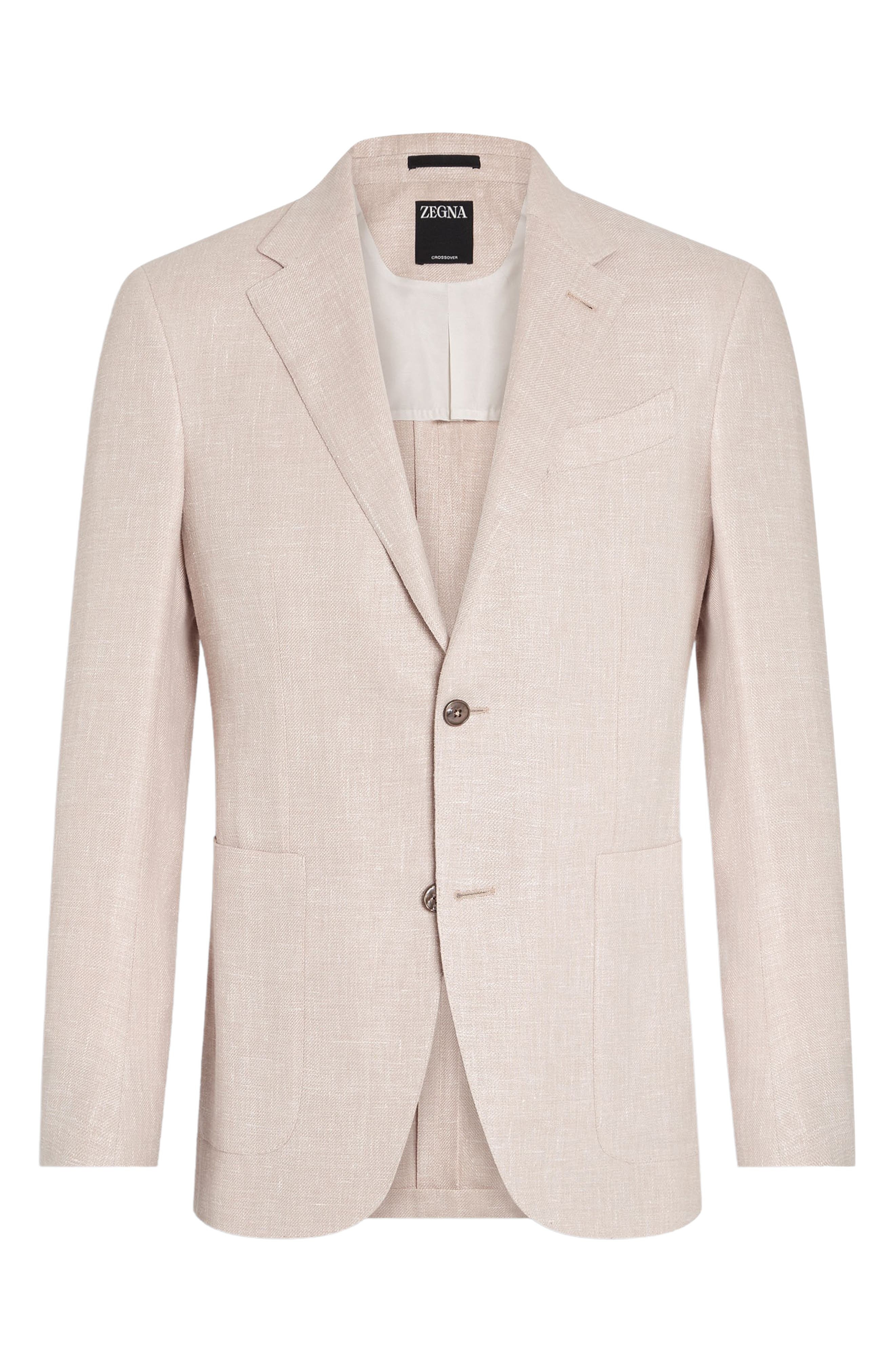 Fairway Crossover Linen Blend Sport Coat - 4