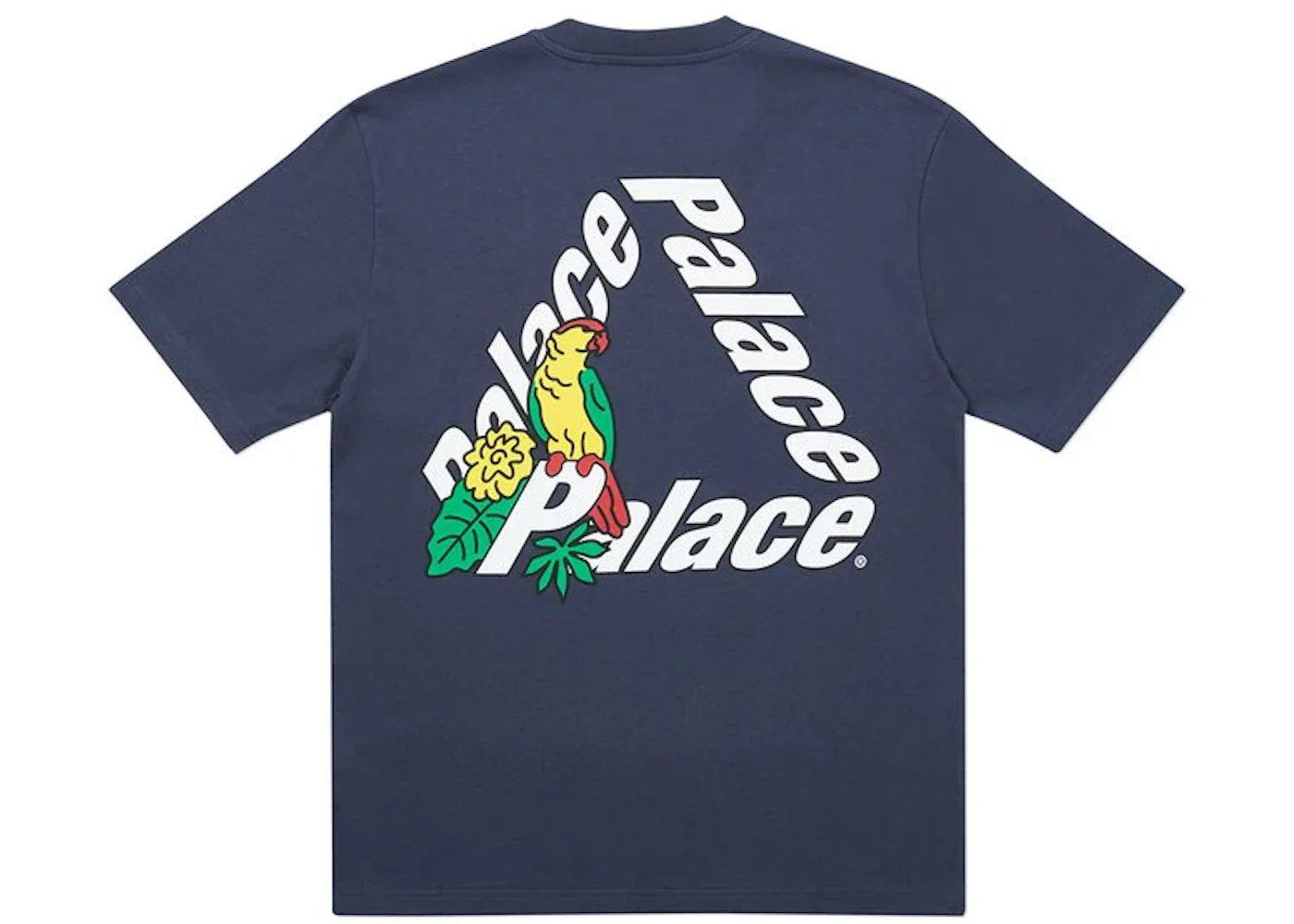 Palace Parrot Palace-3 T-Shirt Navy - 1