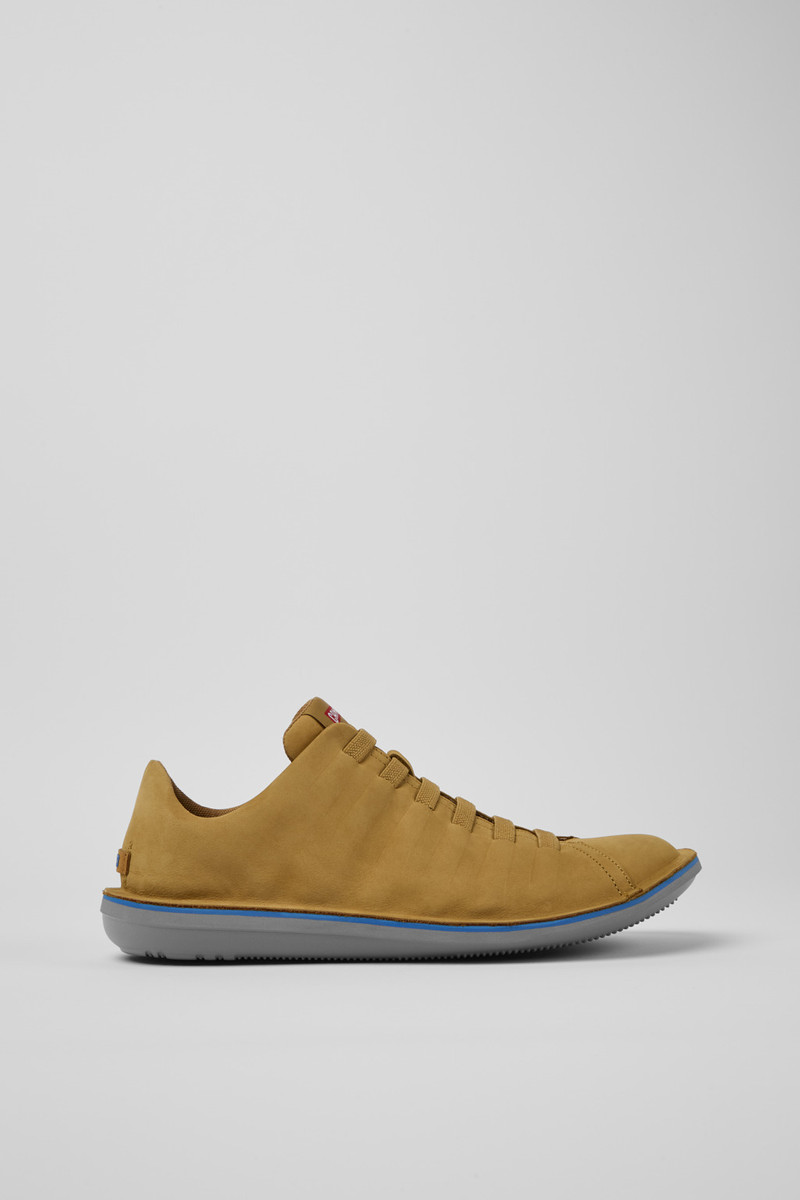 Beetle Brown nubuck sneakers for men 1