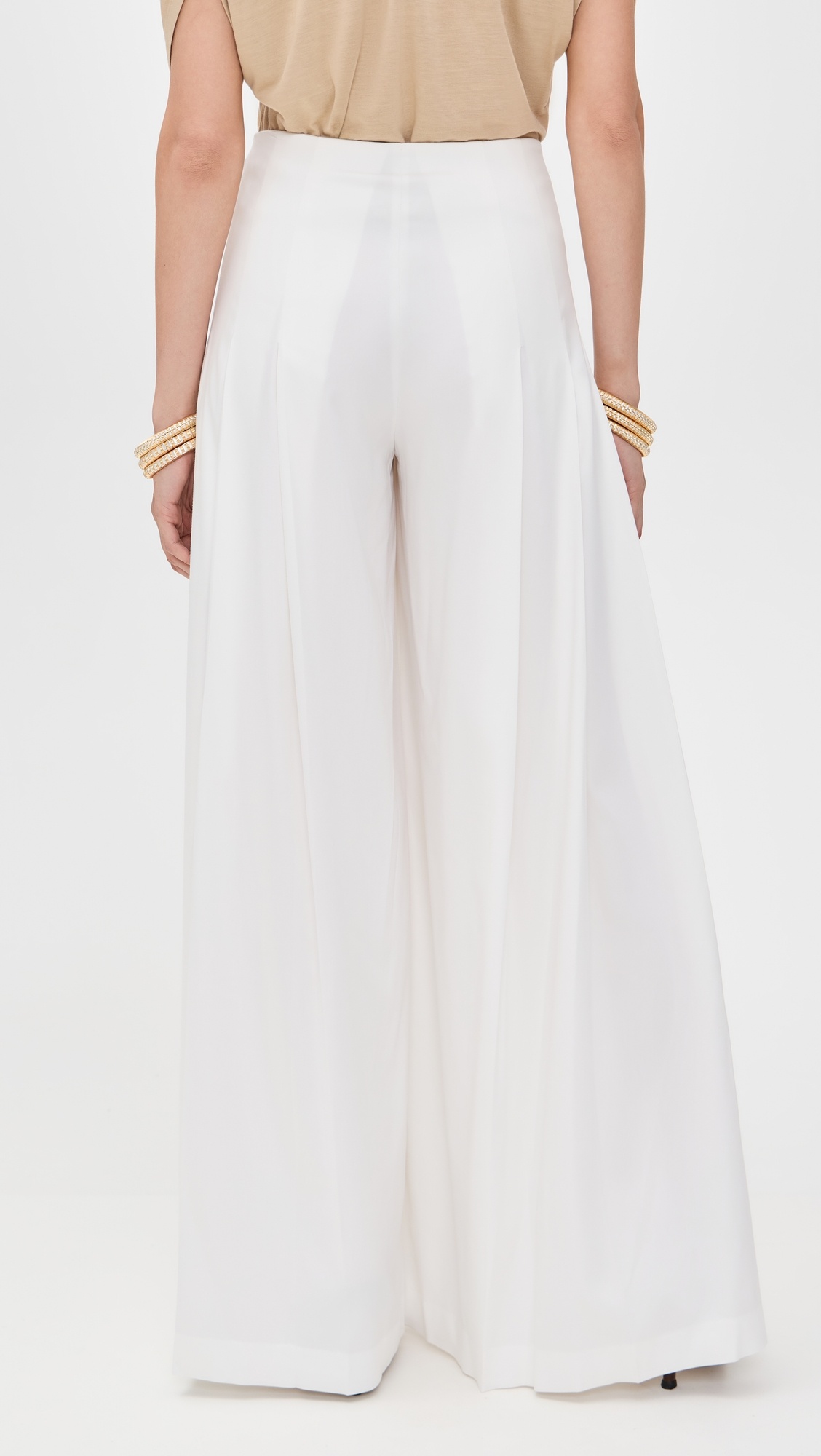 Ainslie Ultra High Rise Pleated Wide Leg Pants - 2