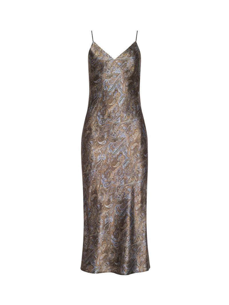 Seridie Silk Slip Dress 1