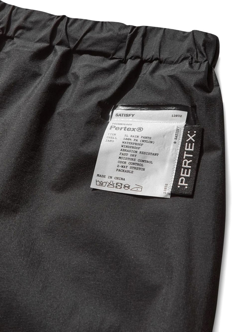 elasticated-waistband logo-patch trousers 4