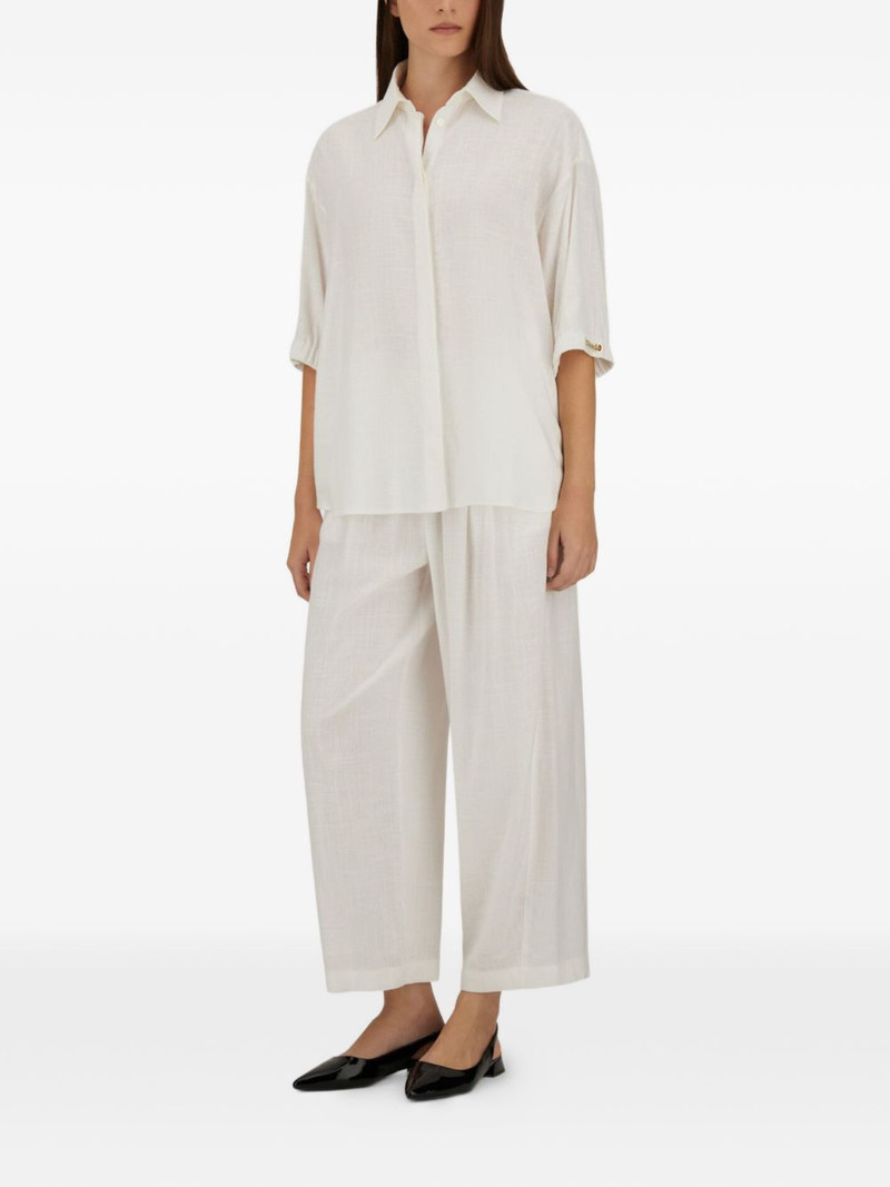 Herno drawstring-detail trousers outlook