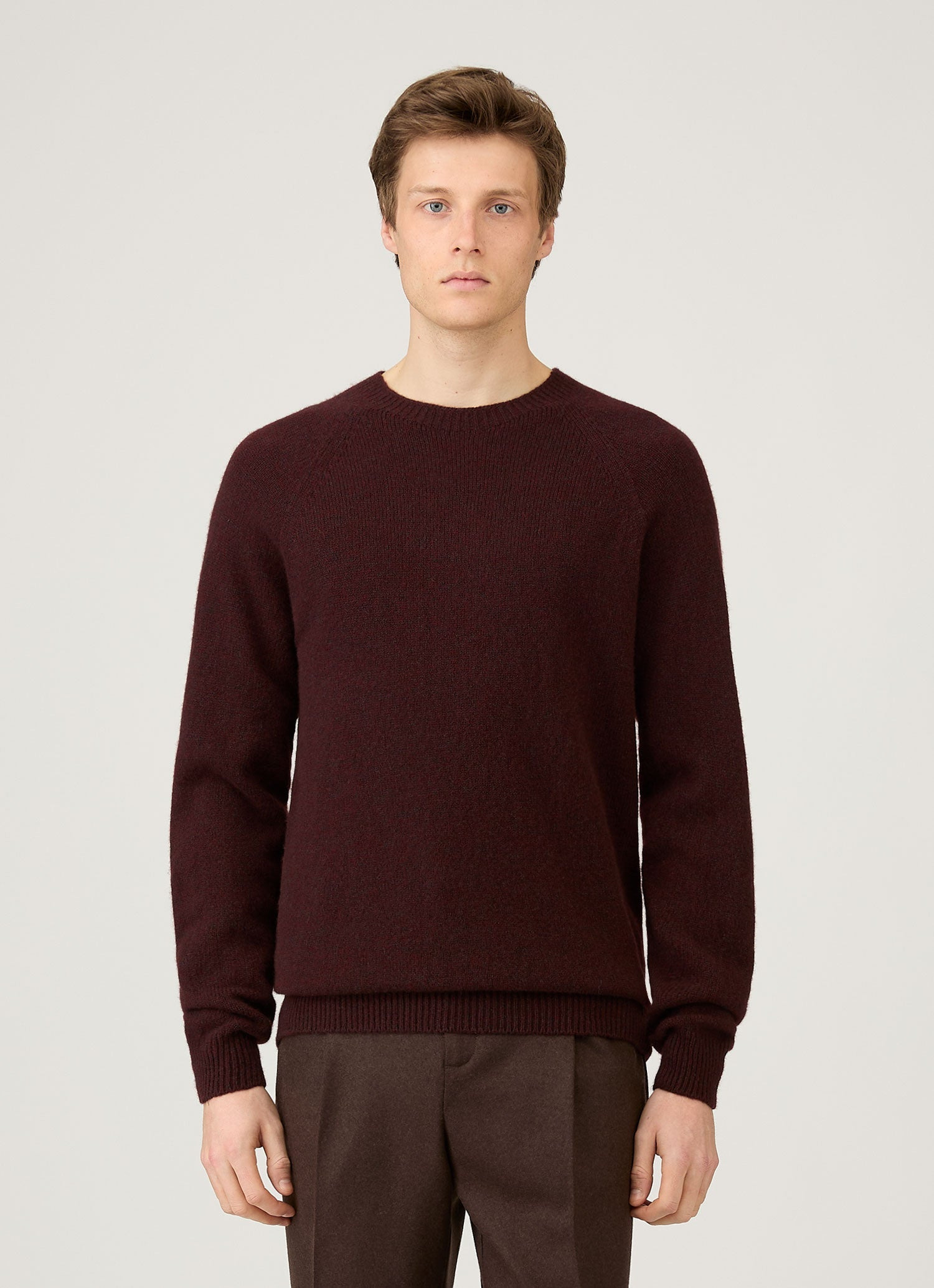 Lambswool Crew Neck Jumper - 2