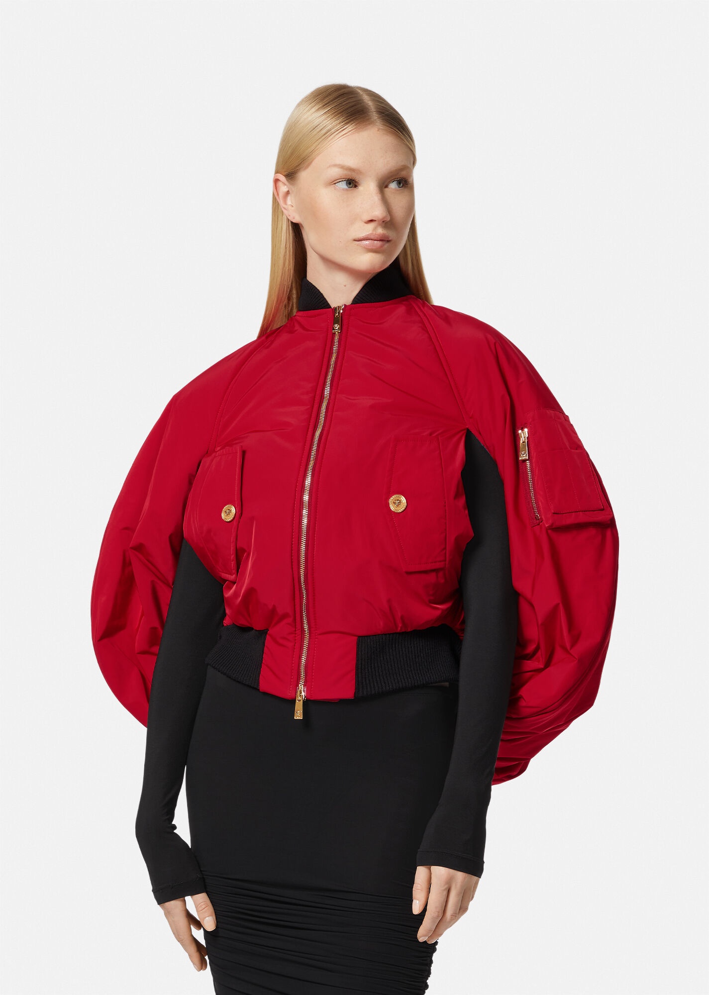 Cocoon Bomber Puffer Jacket - 3