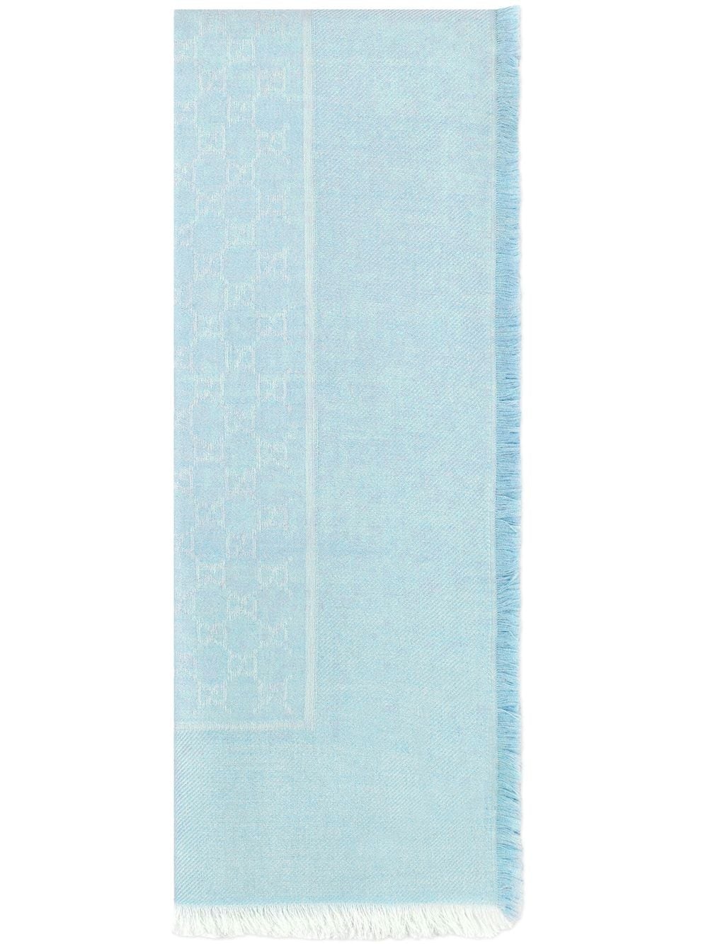 GG jacquard scarf - 1