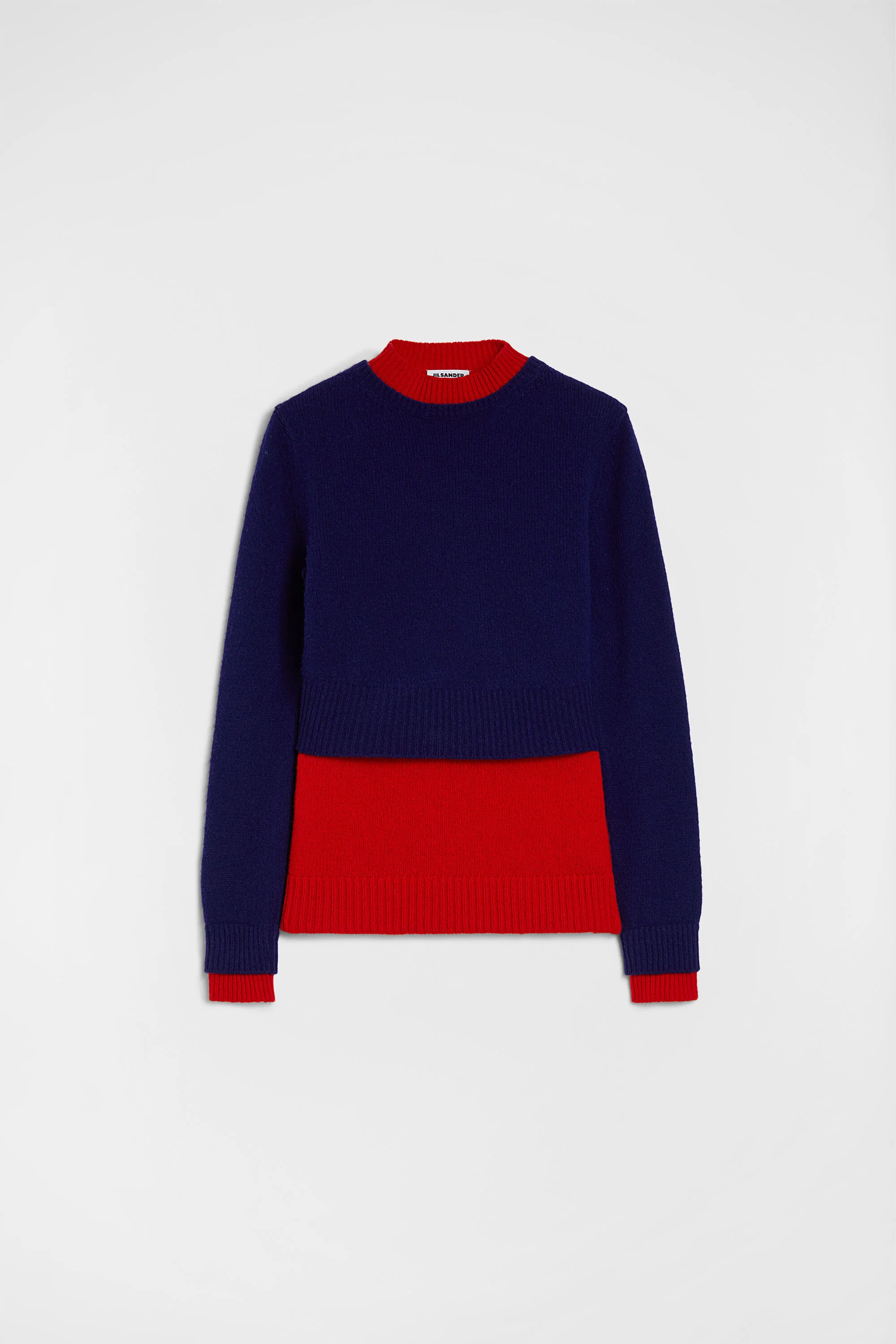 Wool Crew-Neck Sweater - 1