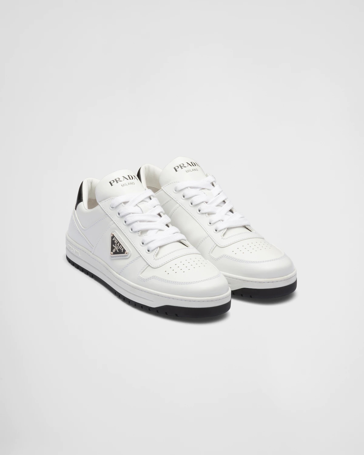 Downtown perforated leather sneakers - 2