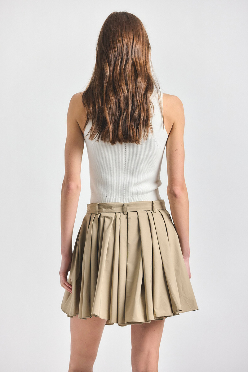 JOSHUA PLEATED MINI SKIRT 5
