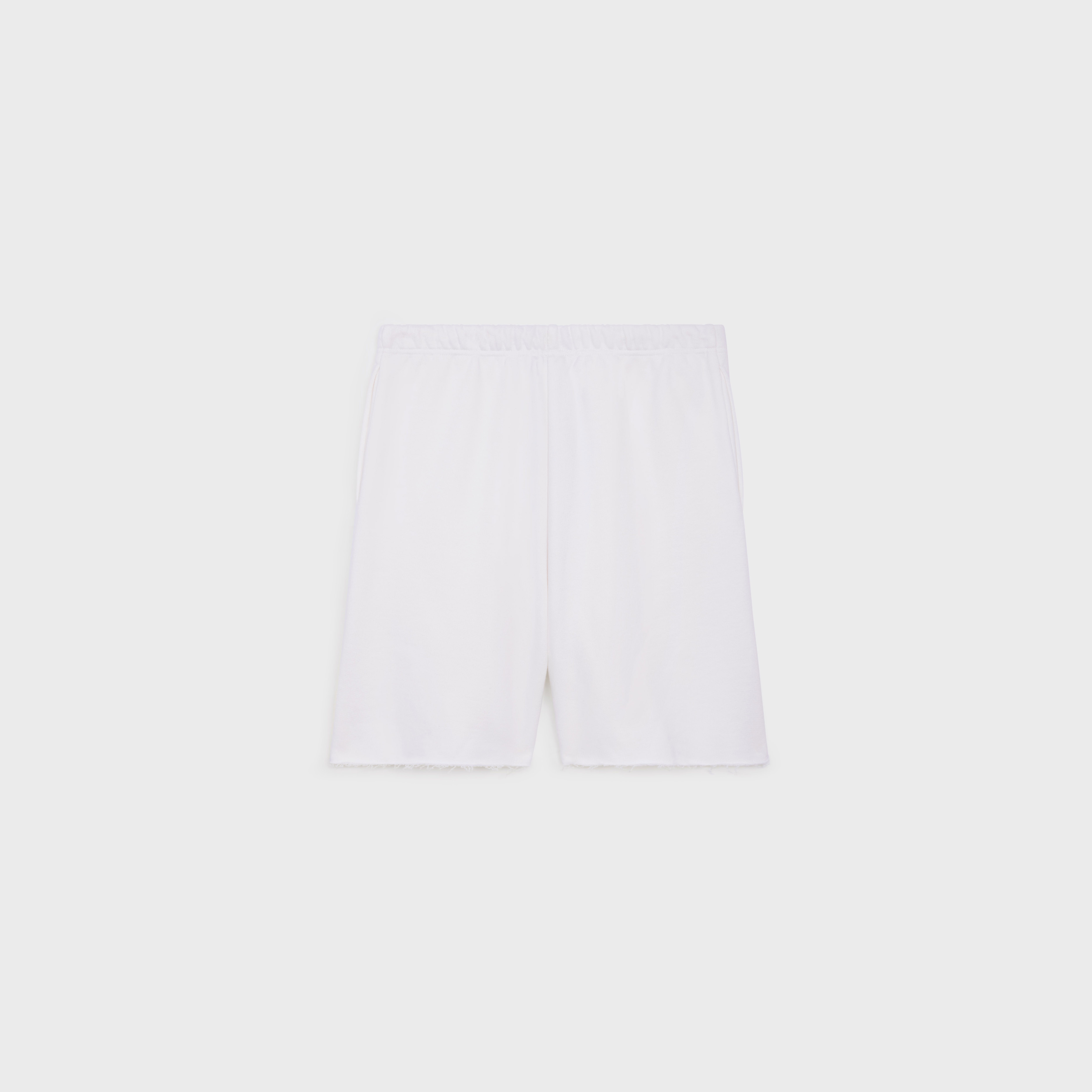 LOOSE CELINE SHORTS IN COTTON FLEECE - 2
