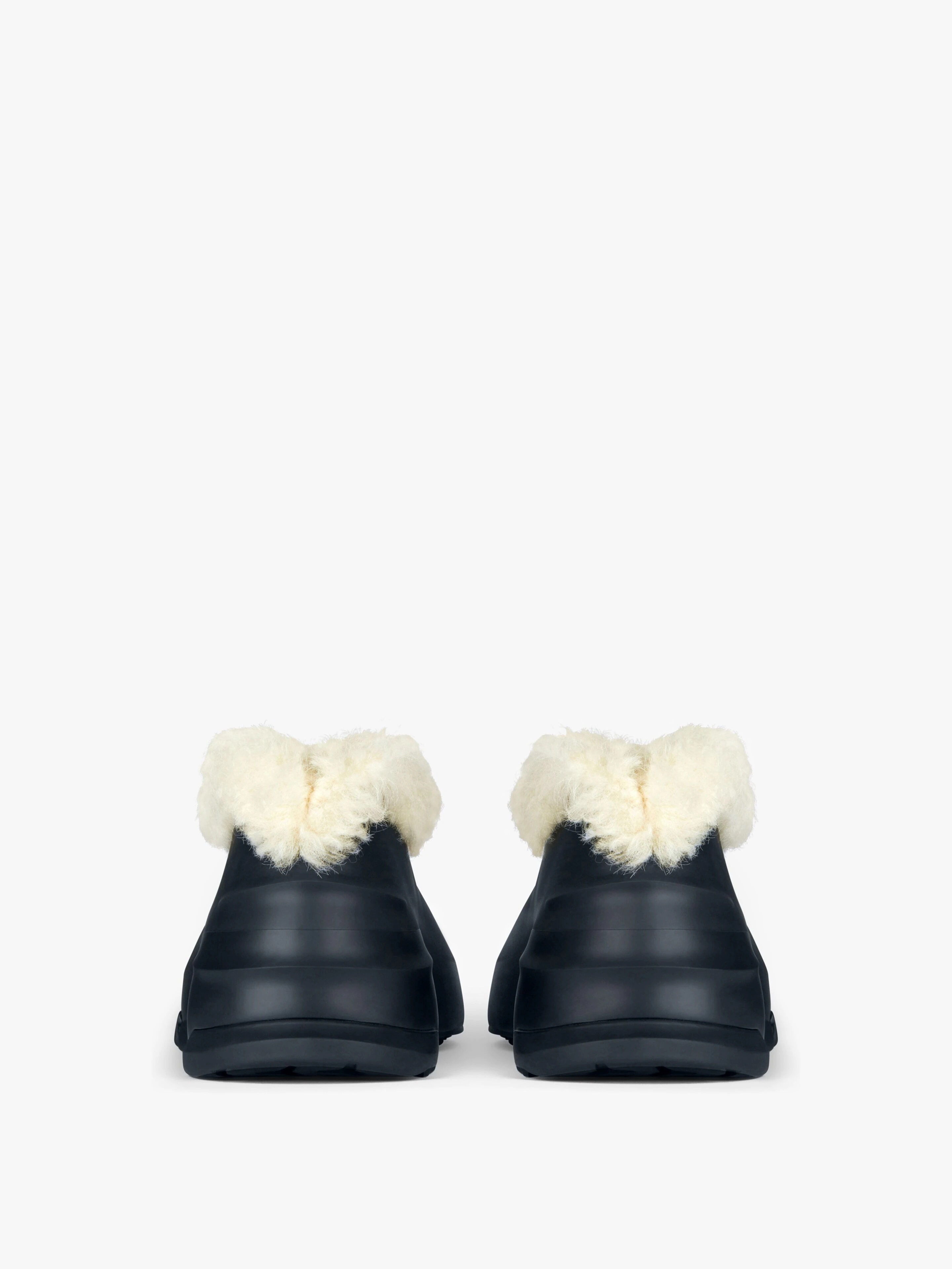 MONUMENTAL MALLOW SHOES IN RUBBER AND SHEARLING - 7